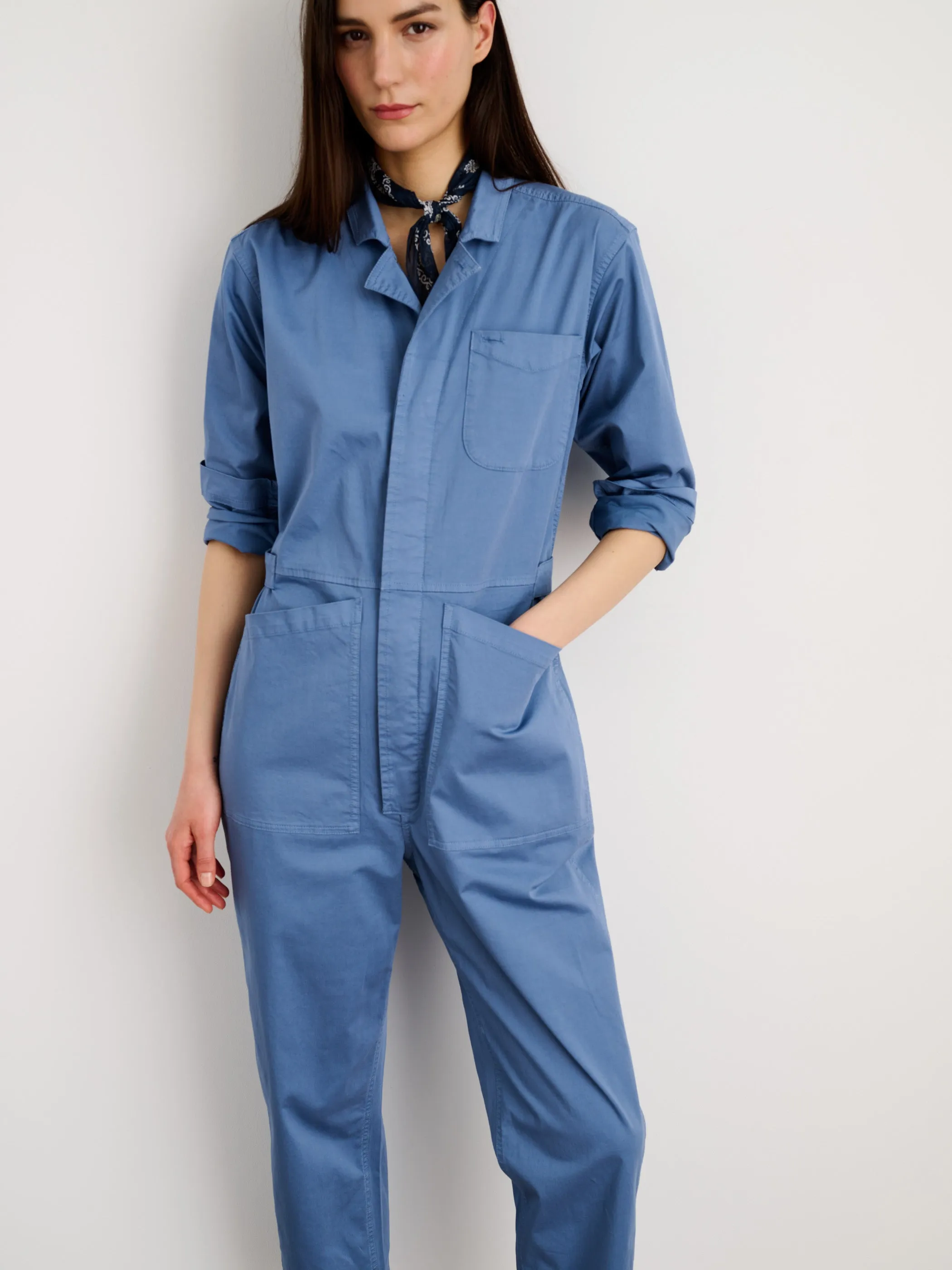 Standard Jumpsuit in Cotton Twill sold by Alex Mill product image thumbnail 3