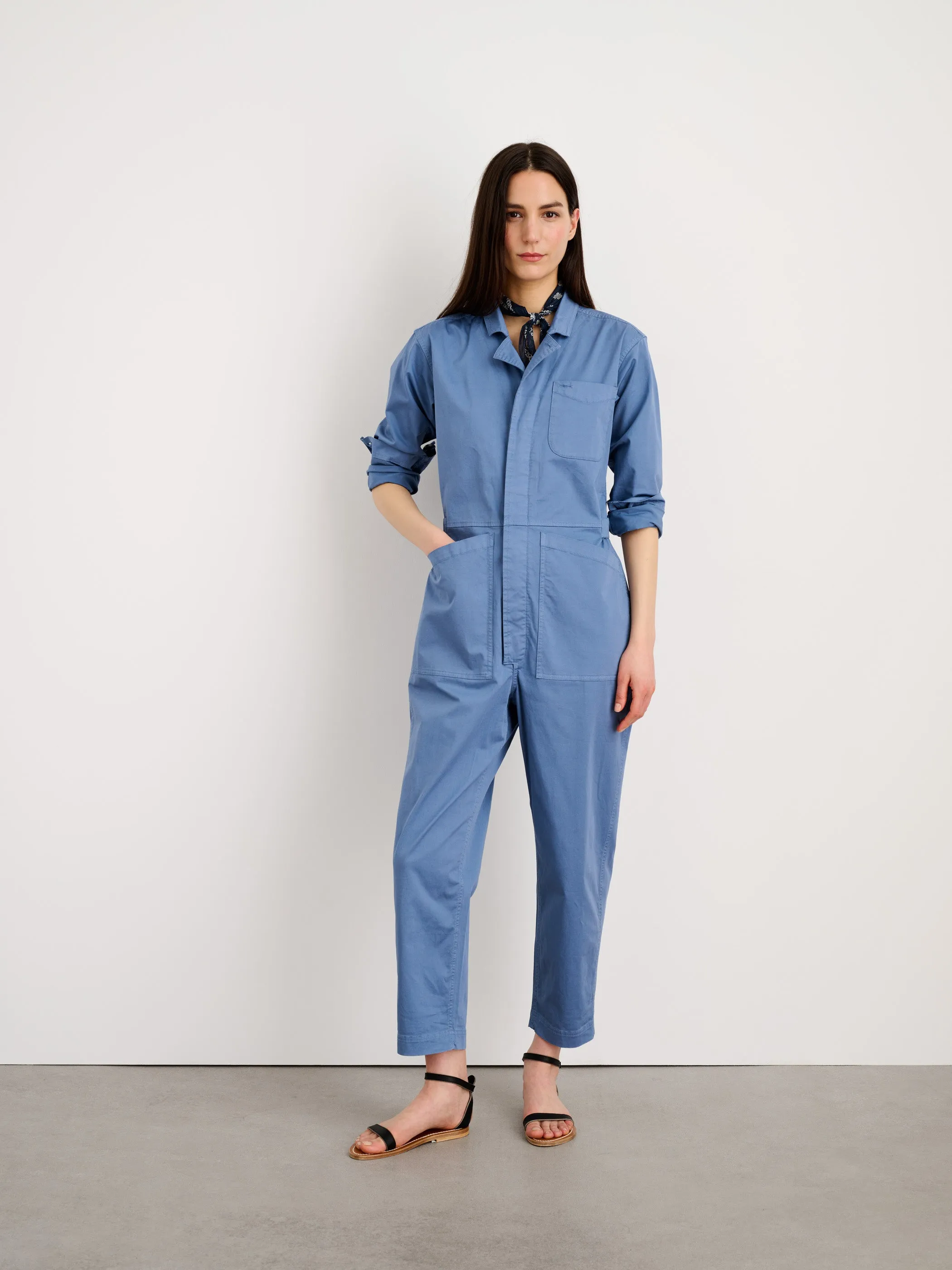 Standard Jumpsuit in Cotton Twill sold by Alex Mill product image thumbnail 2