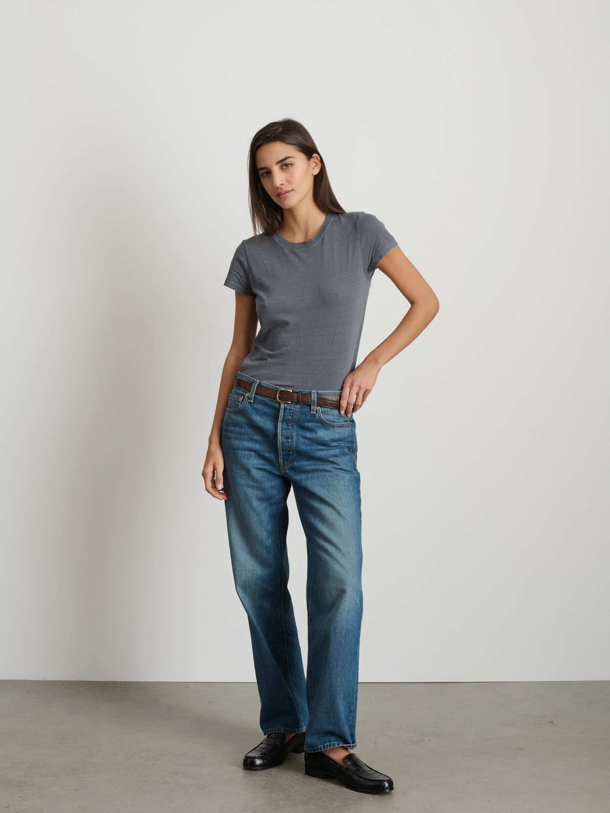 Prospect Tee in Cotton sold by Alex Mill product image thumbnail 3