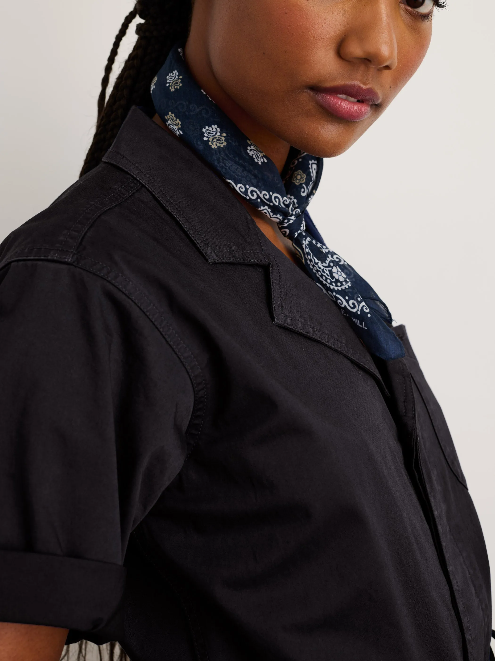 Standard Short Sleeve Jumpsuit sold by Alex Mill product image thumbnail 4