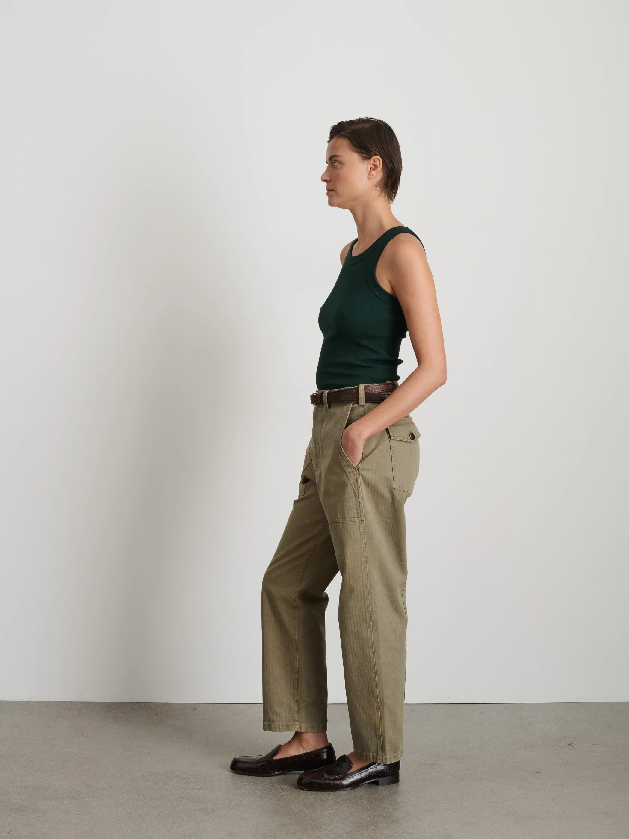 Everyday Rib Tank sold by Alex Mill product image thumbnail 4