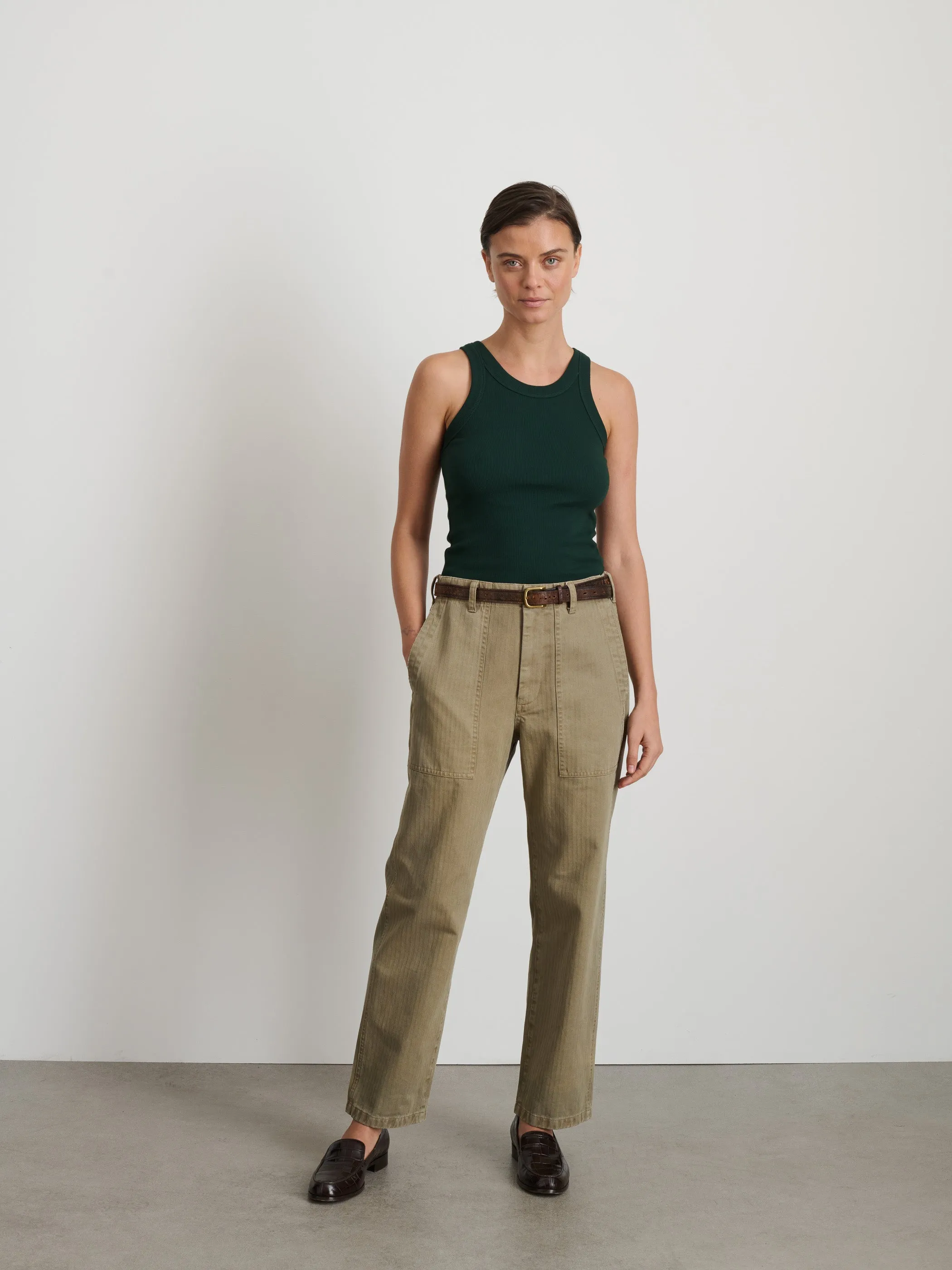 Everyday Rib Tank sold by Alex Mill product image thumbnail 3