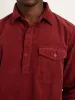 Carter Popover Shirt in Fine Wale Corduroy sold by Alex Mill