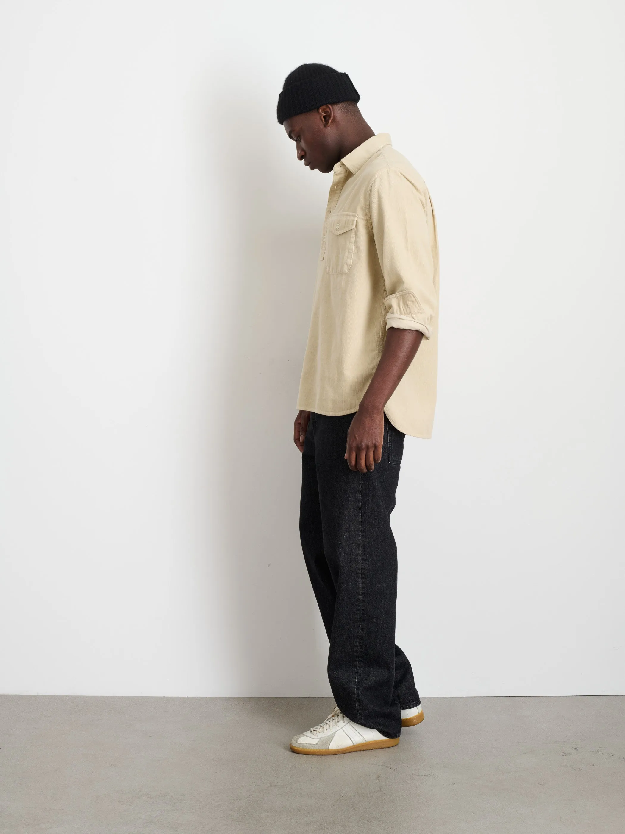 Carter Popover Shirt In Fine Wale Corduroy sold by Alex Mill product image thumbnail 4