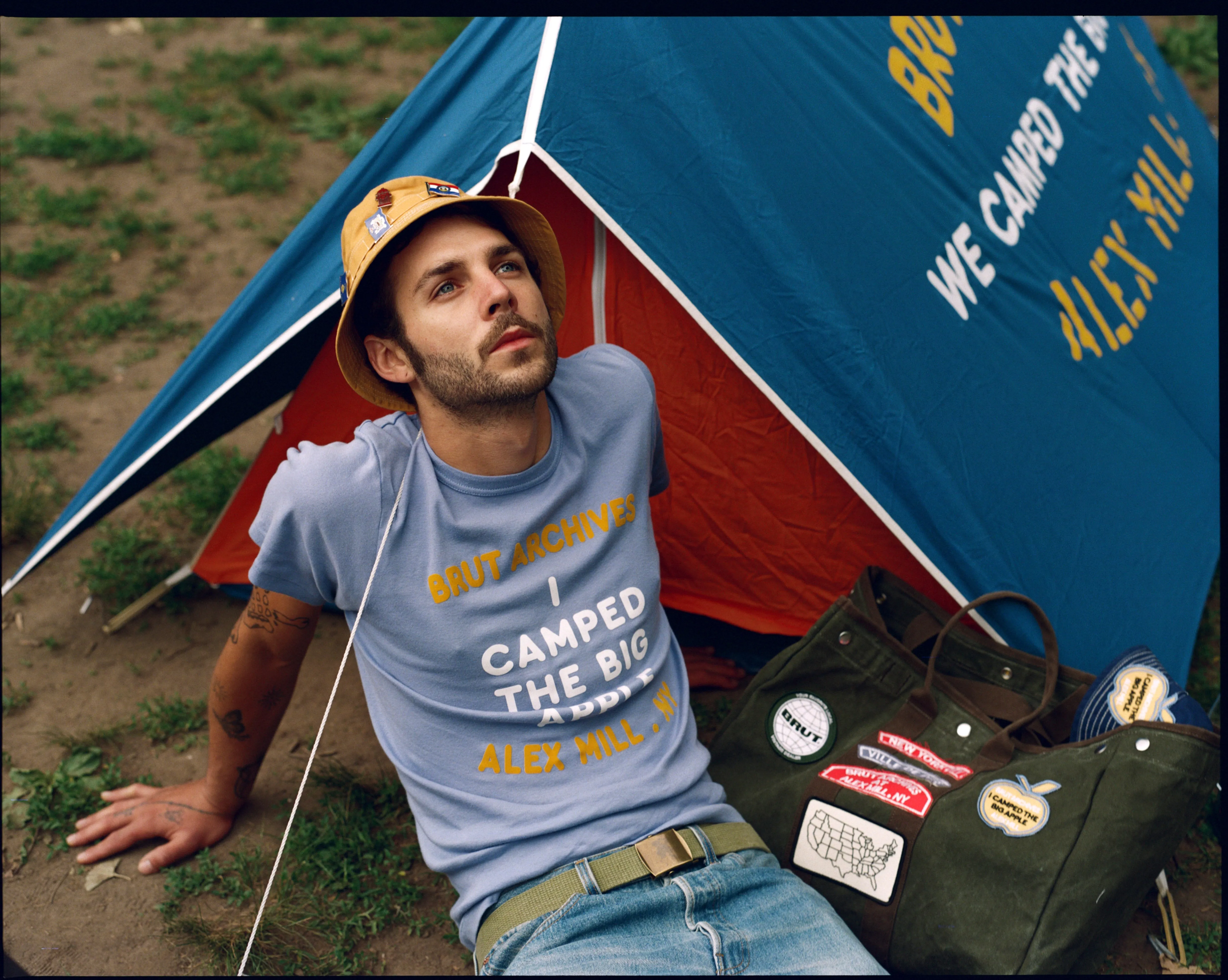 Brut x Alex Mill Bucket Hat sold by Alex Mill product image thumbnail 3