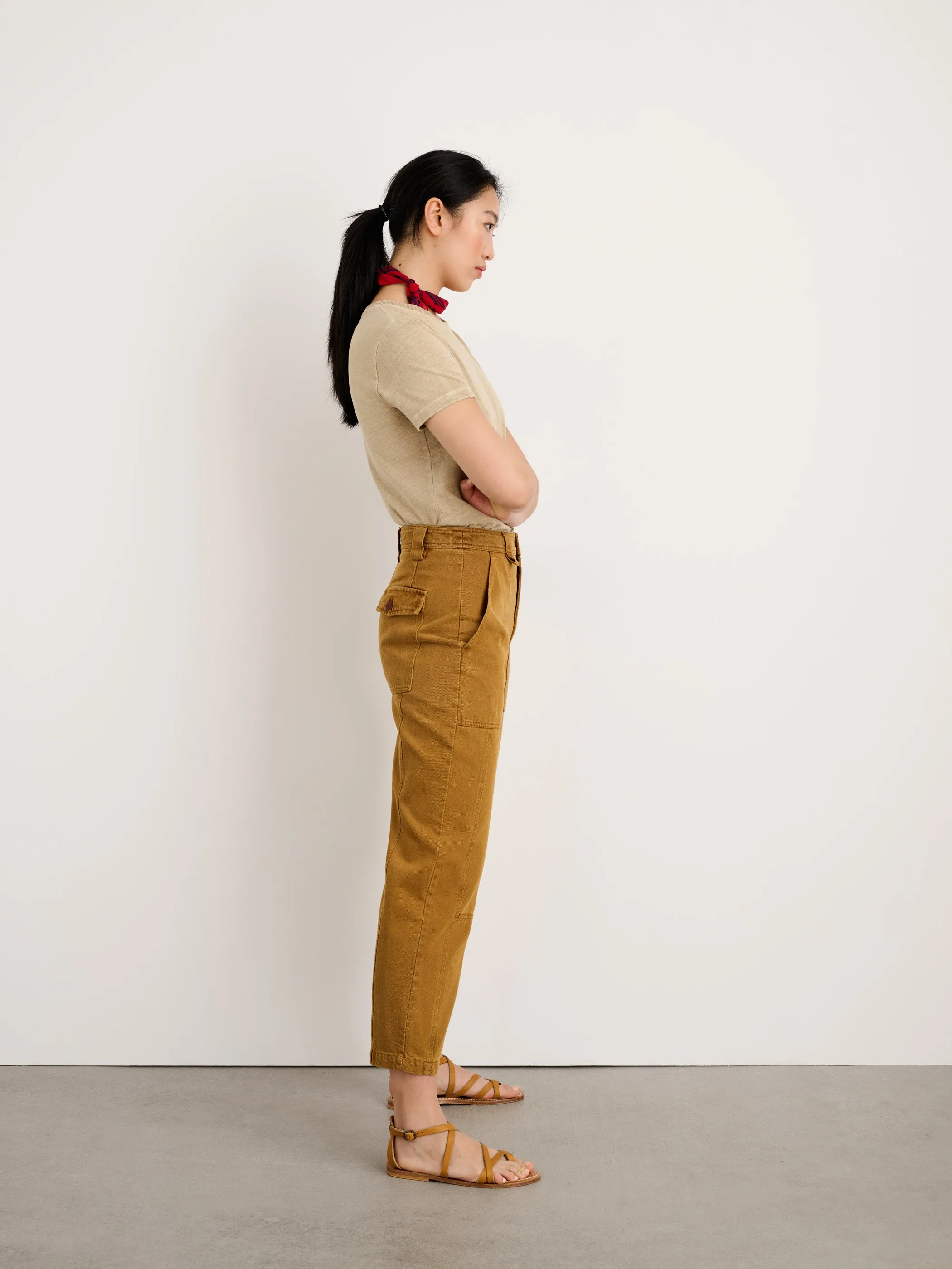 Scout Crewneck Tee in Vintage Wash sold by Alex Mill product image thumbnail 5