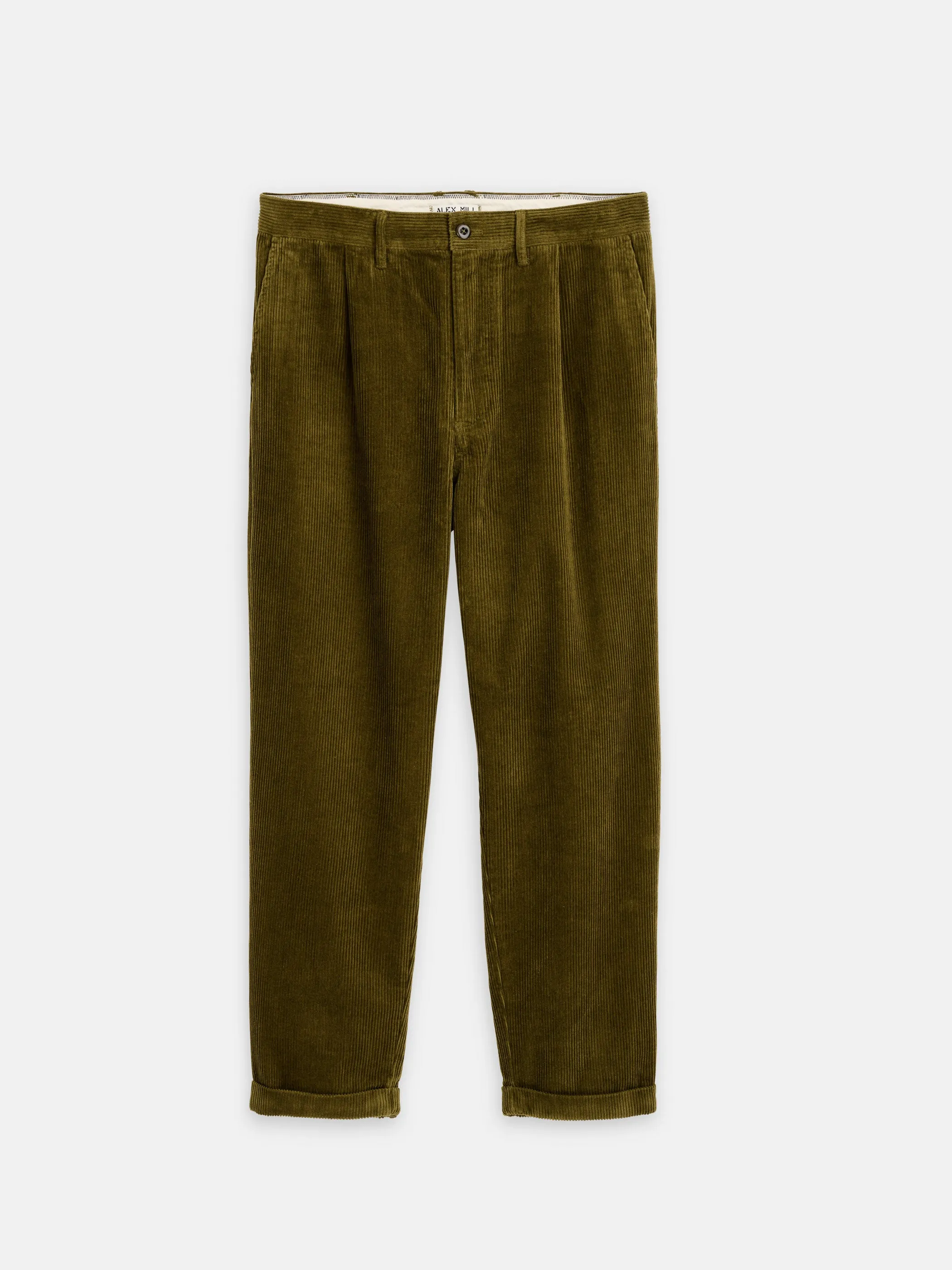 Standard Pleated Pant in Corduroy (Long Inseam) sold by Alex Mill