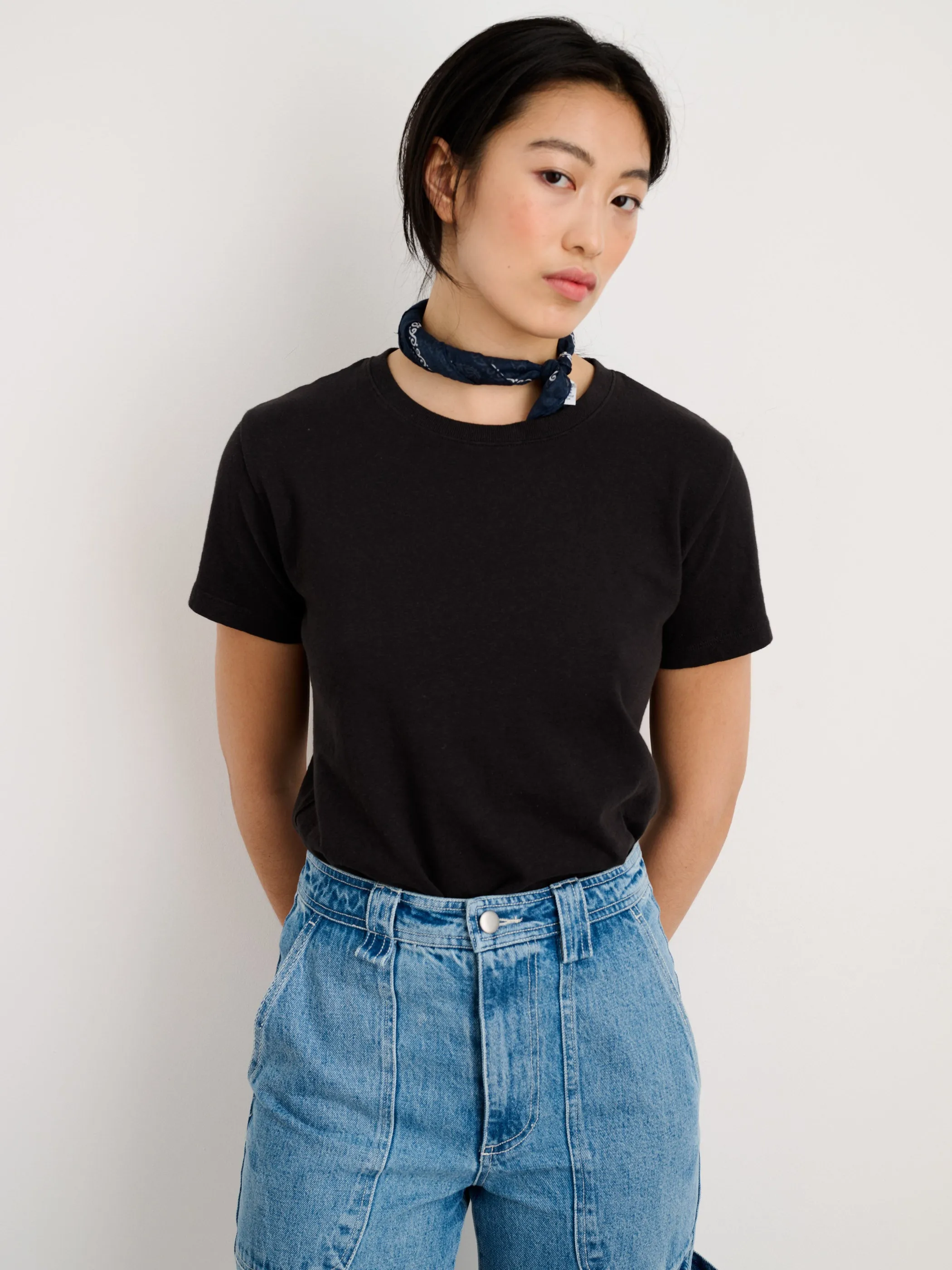Scout Crewneck Tee in Vintage Wash sold by Alex Mill product image thumbnail 2