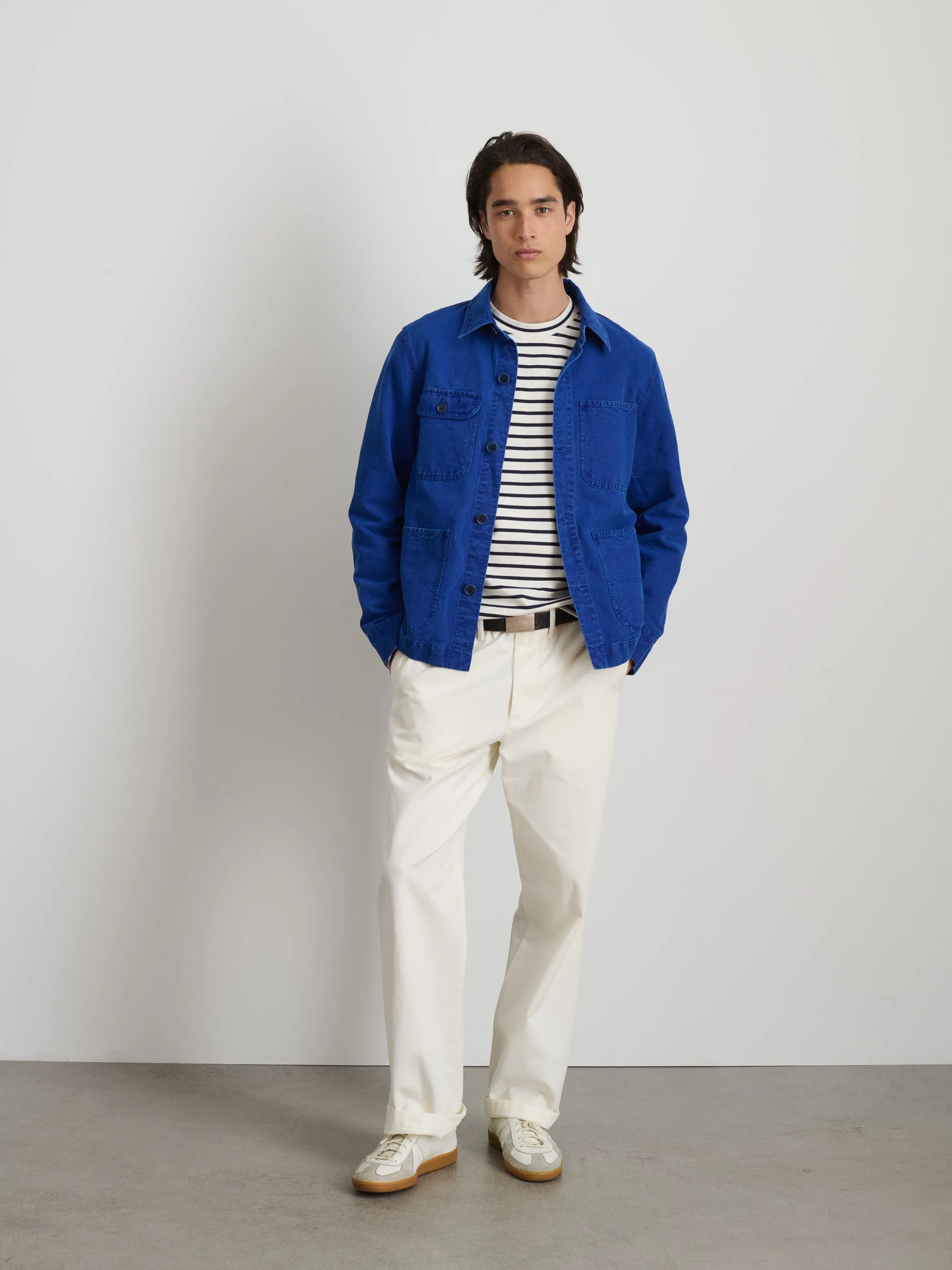 Work Jacket In Linen Canvas sold by Alex Mill product image thumbnail 3