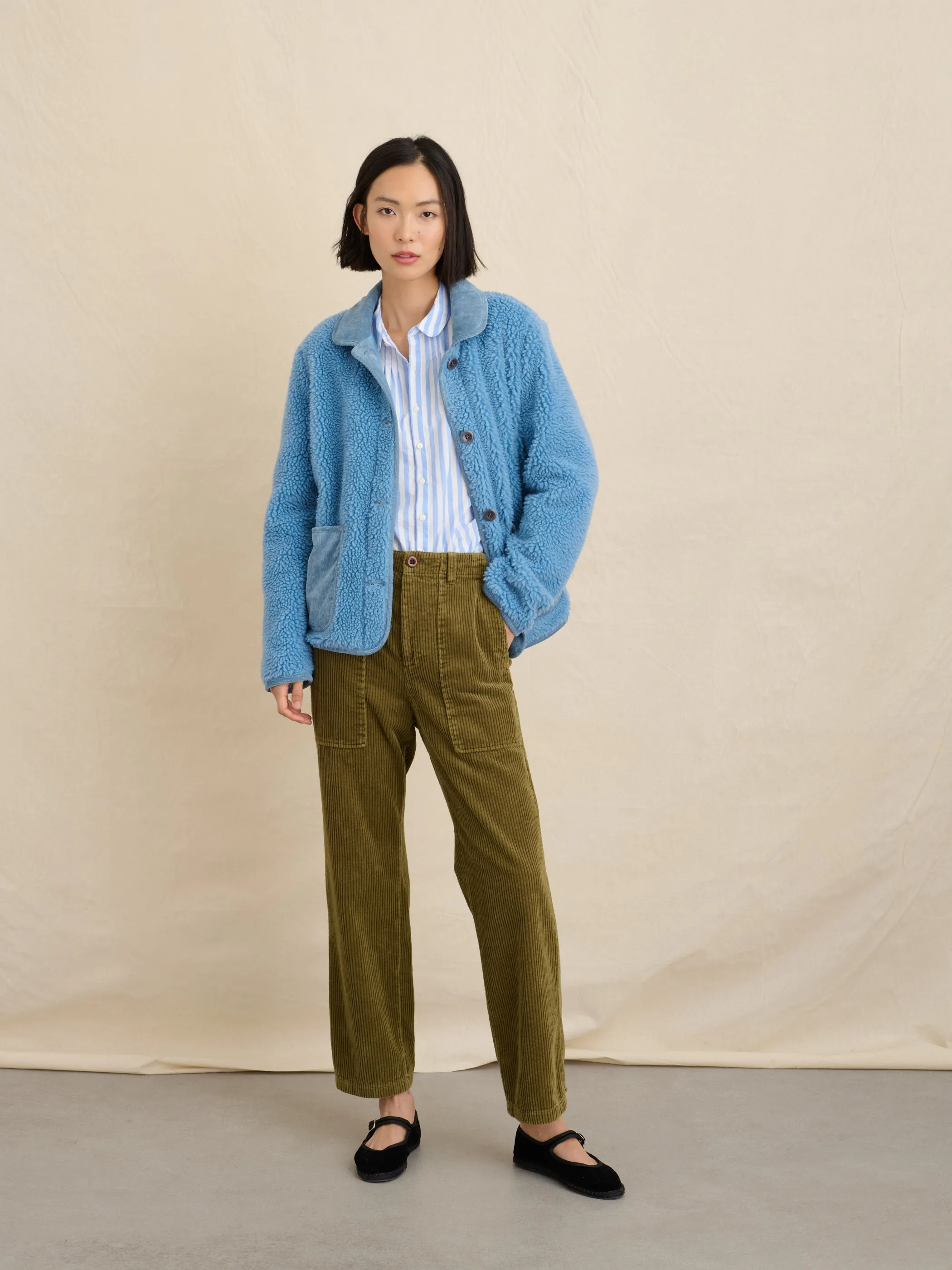 Marley Jacket in Sherpa sold by Alex Mill product image thumbnail 2