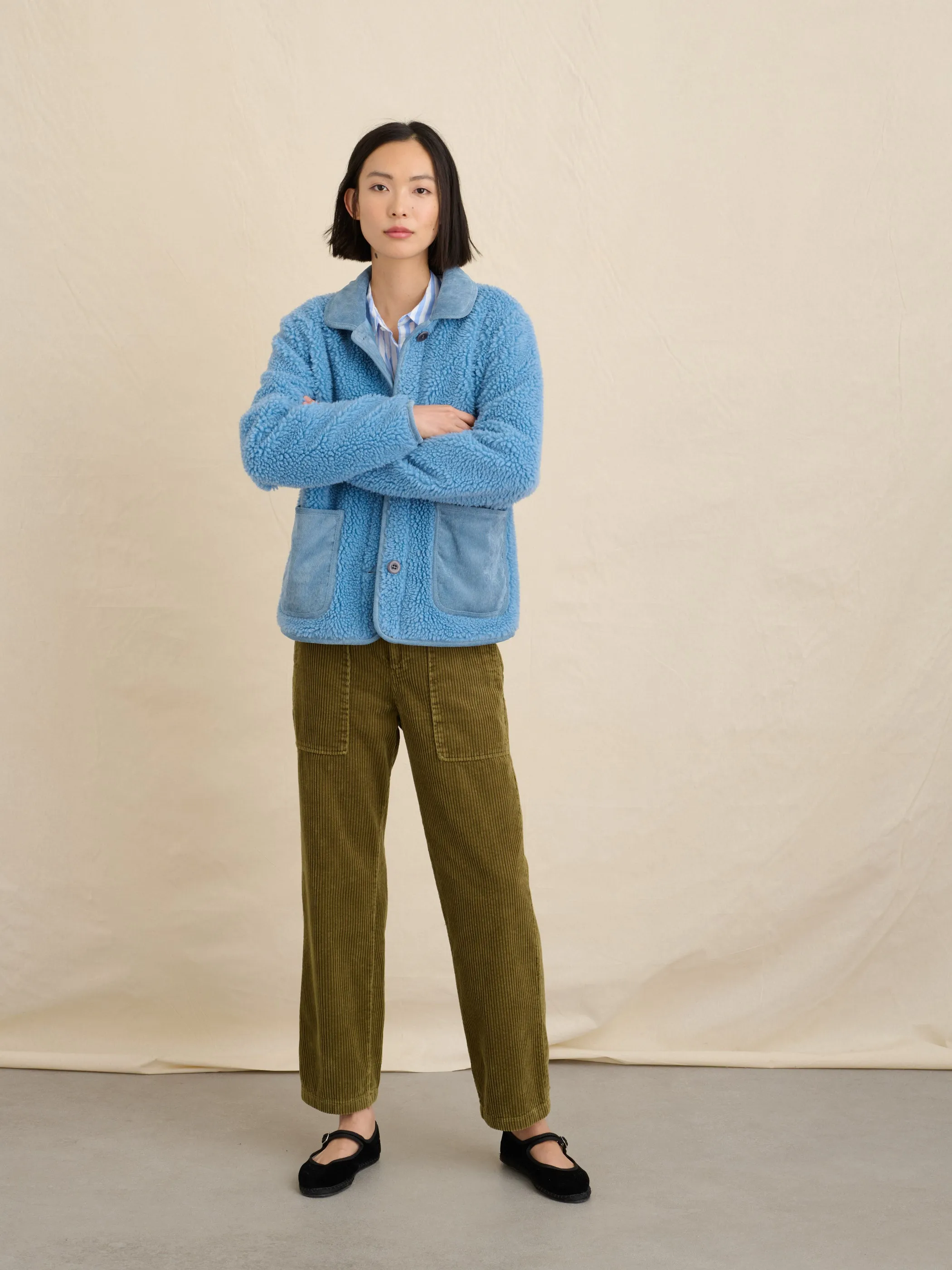 Marley Jacket in Sherpa sold by Alex Mill product image thumbnail 3