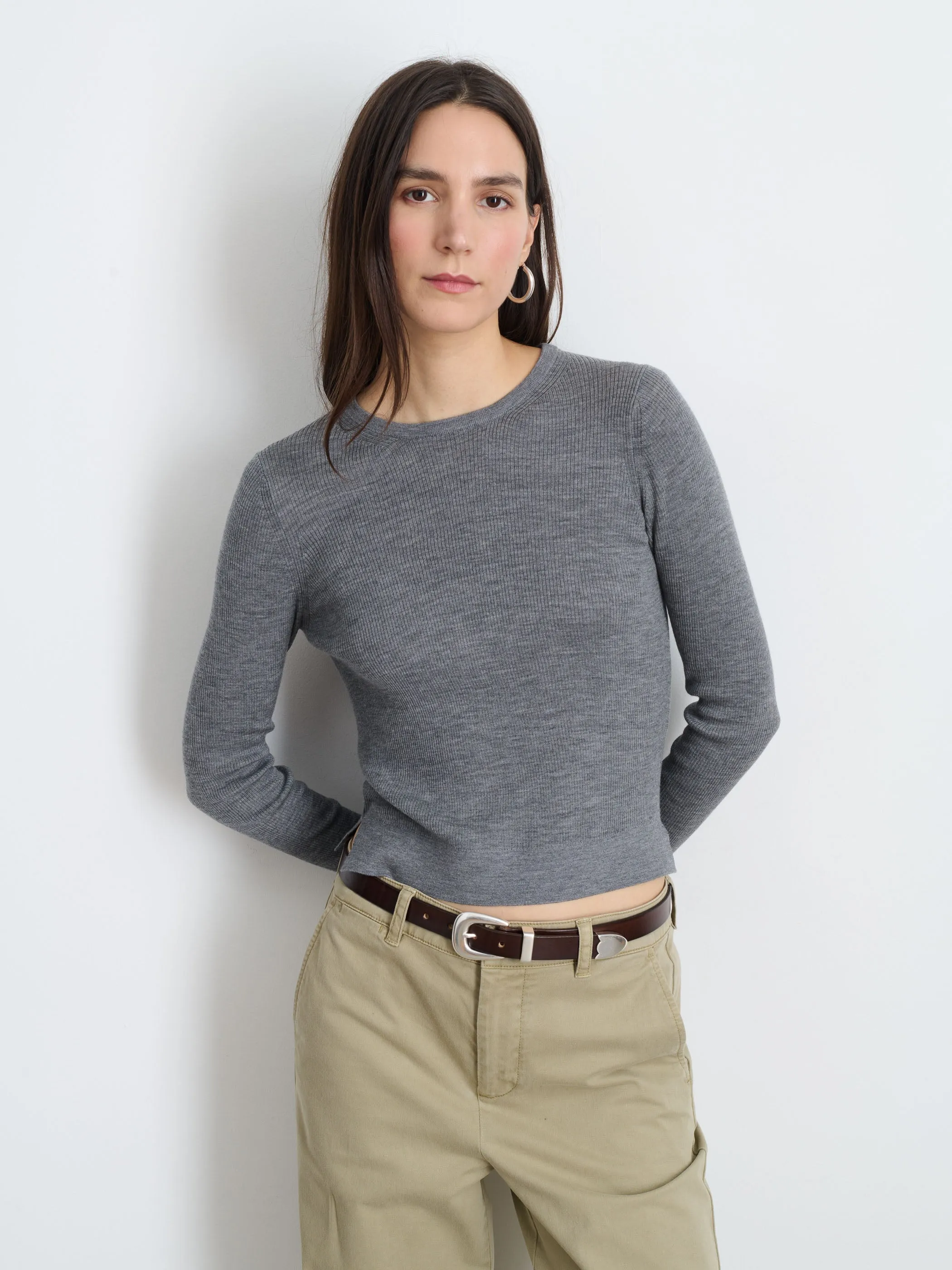 Ava Sweater Tee sold by Alex Mill product image thumbnail 2
