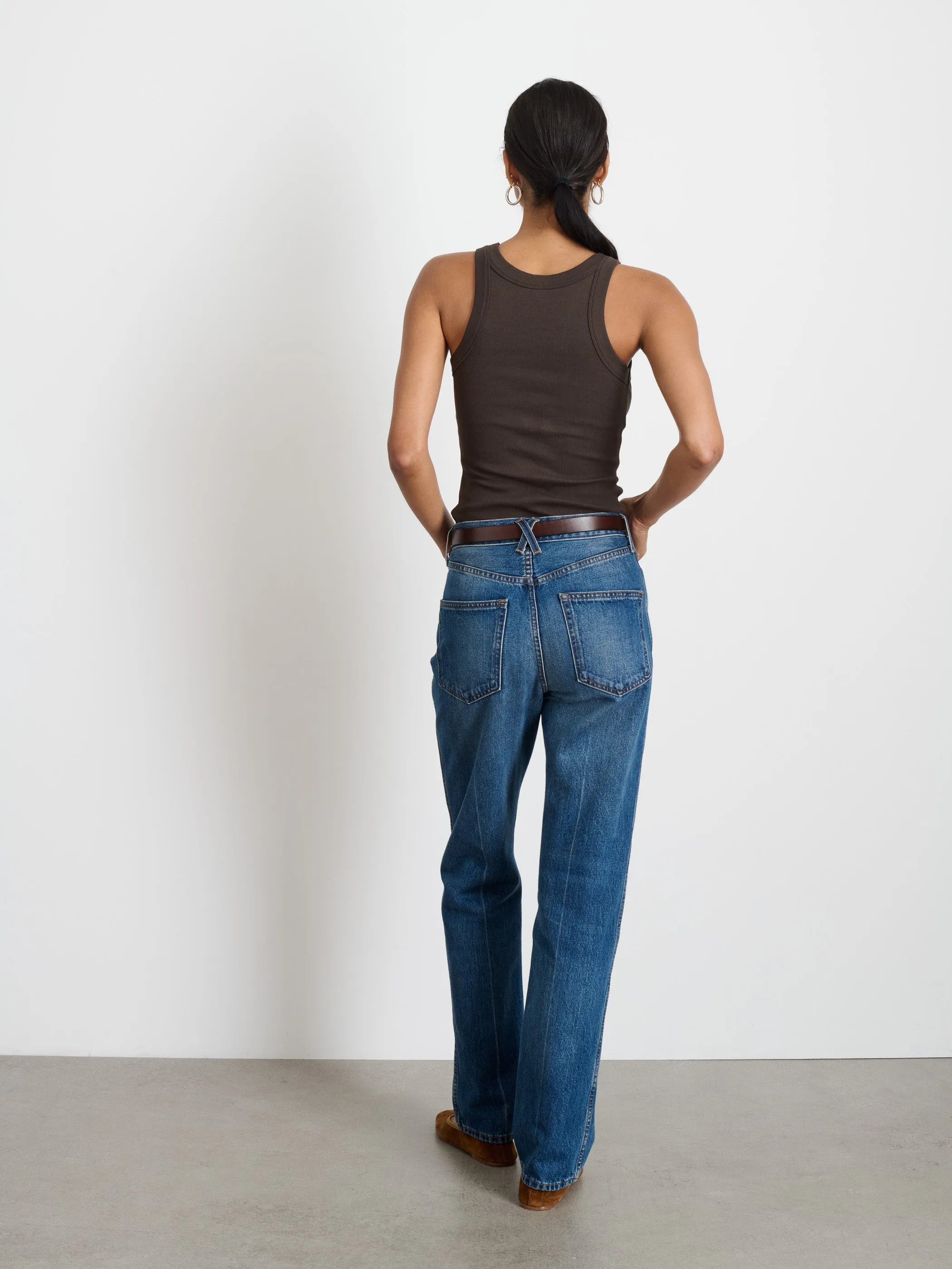 Everyday Rib Tank sold by Alex Mill product image thumbnail 5