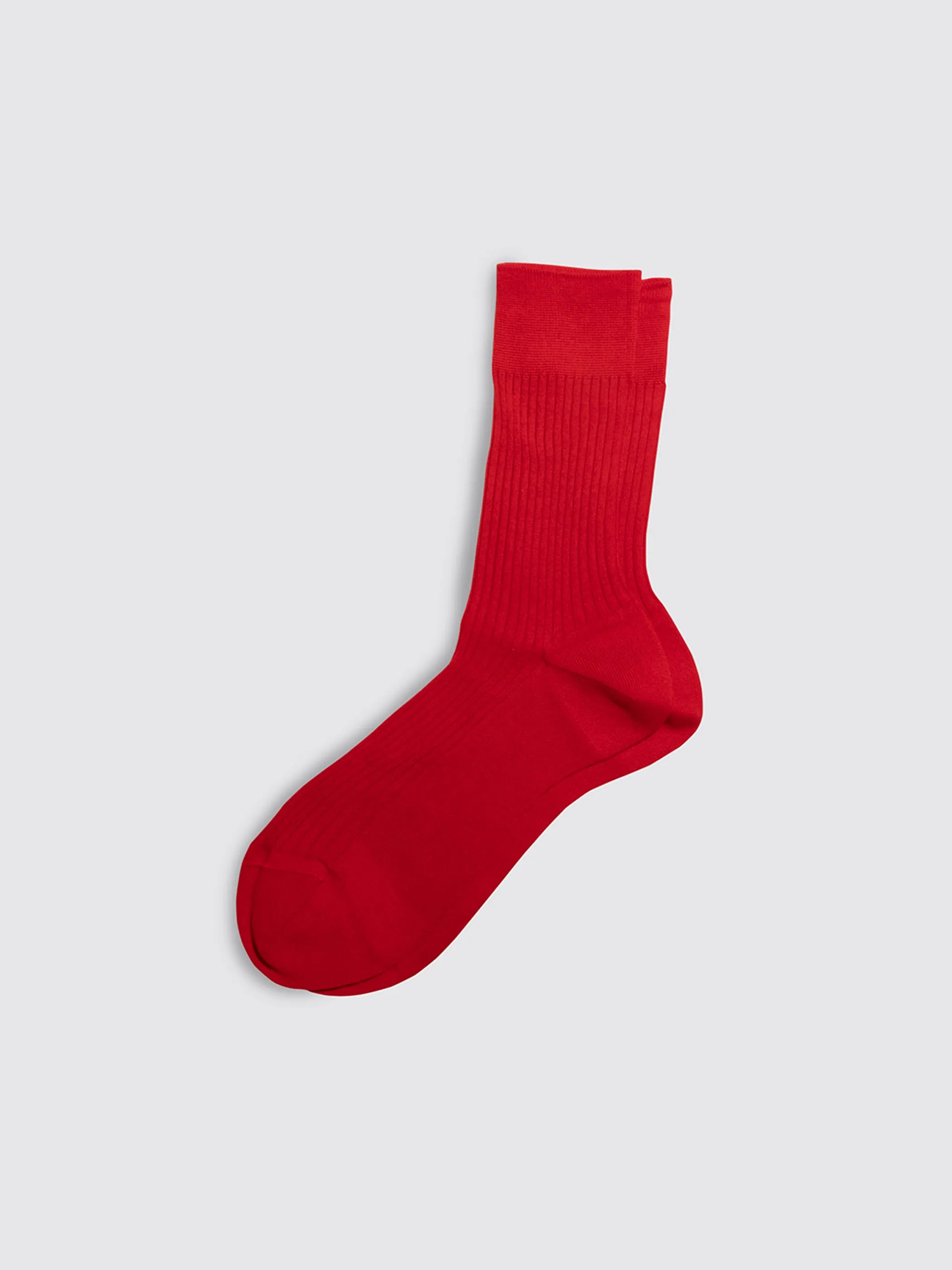 Maria La Rosa Bio Cotton Ribbed Socks sold by Alex Mill
