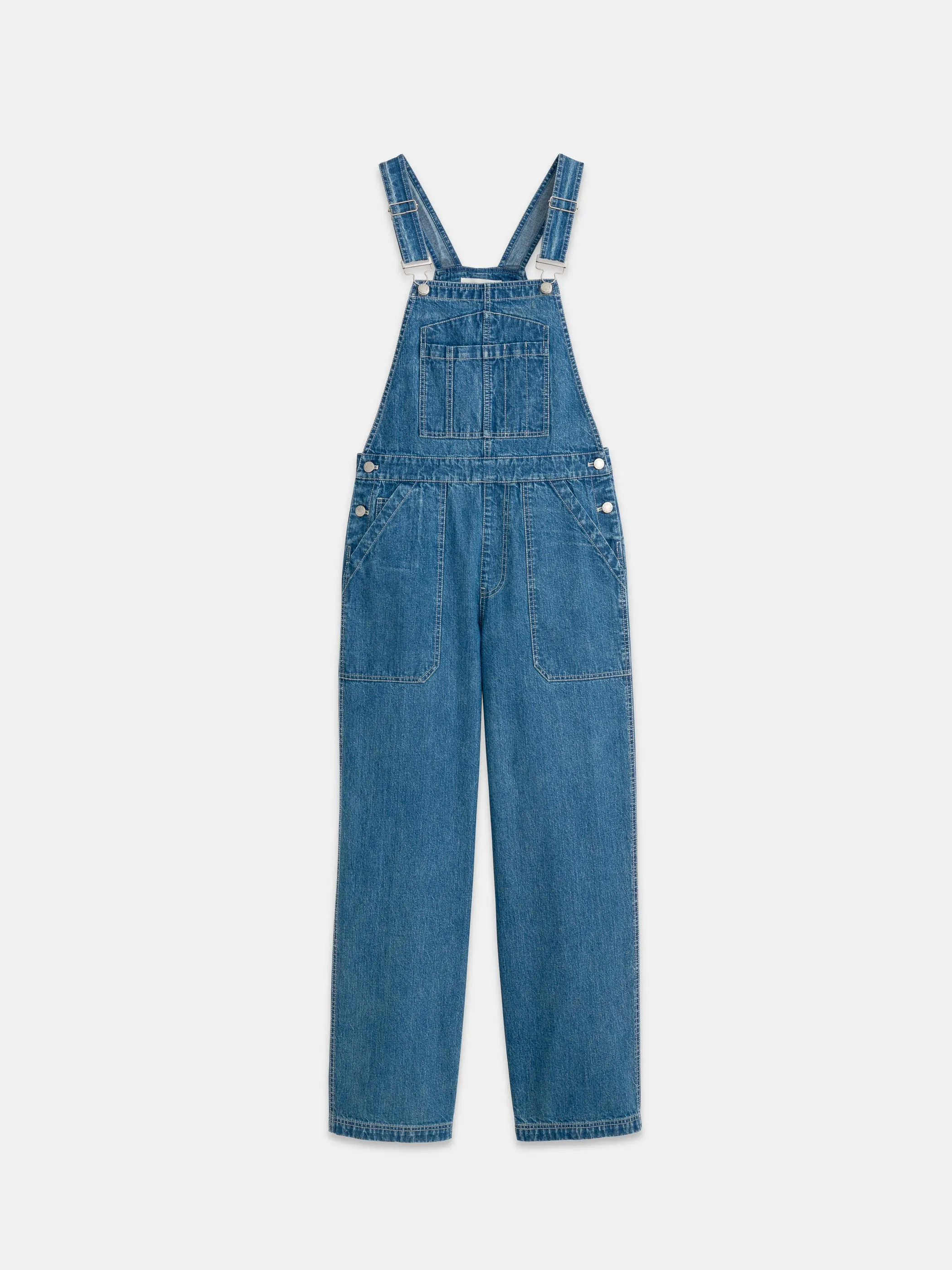 Lili Overall in Denim sold by Alex Mill