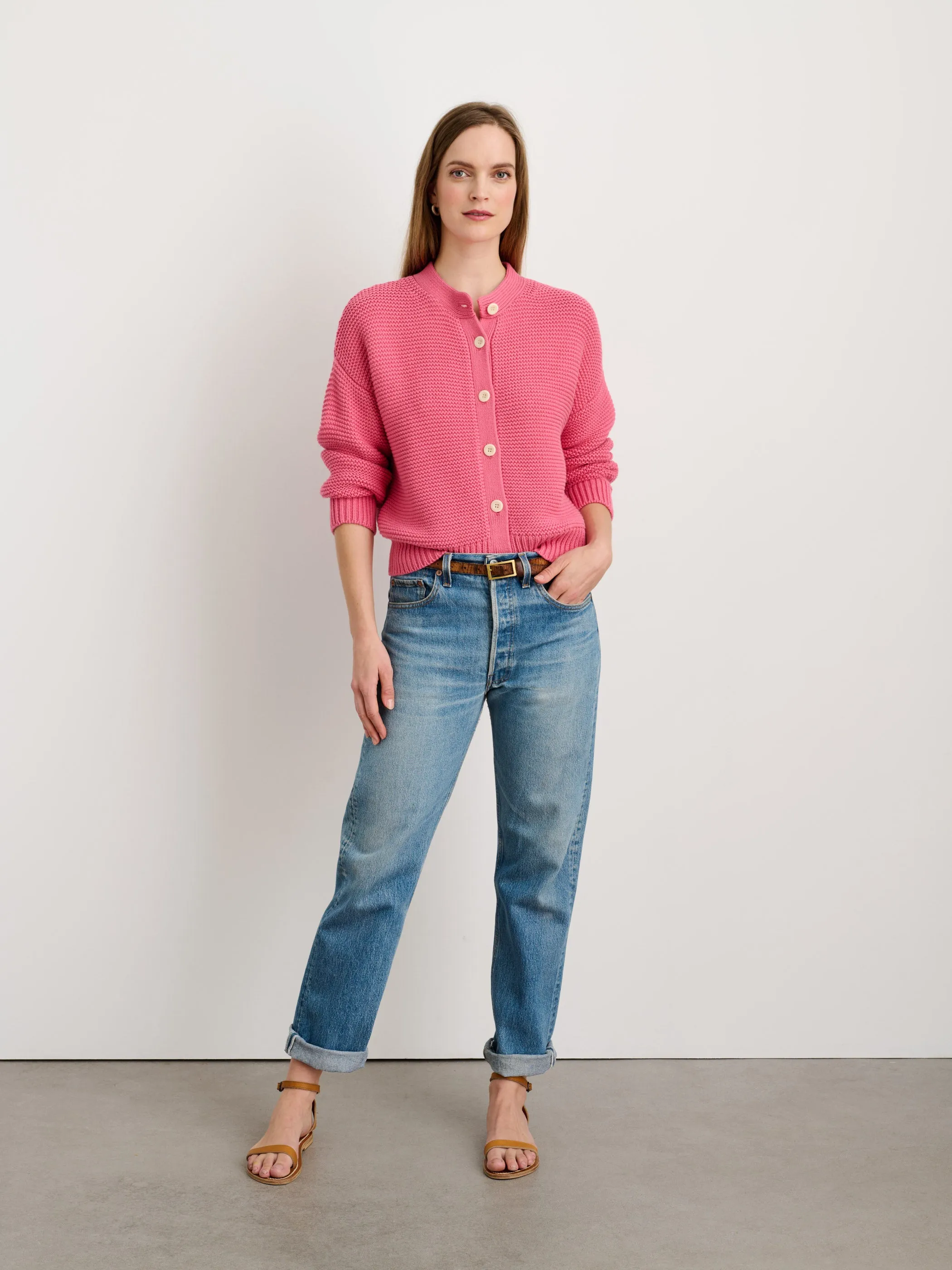 Nico Cardigan in Cotton sold by Alex Mill product image thumbnail 2