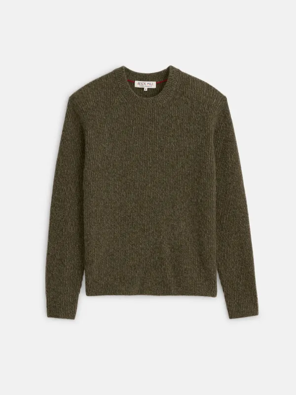 Jordan Sweater in Marled Cashmere sold by Alex Mill