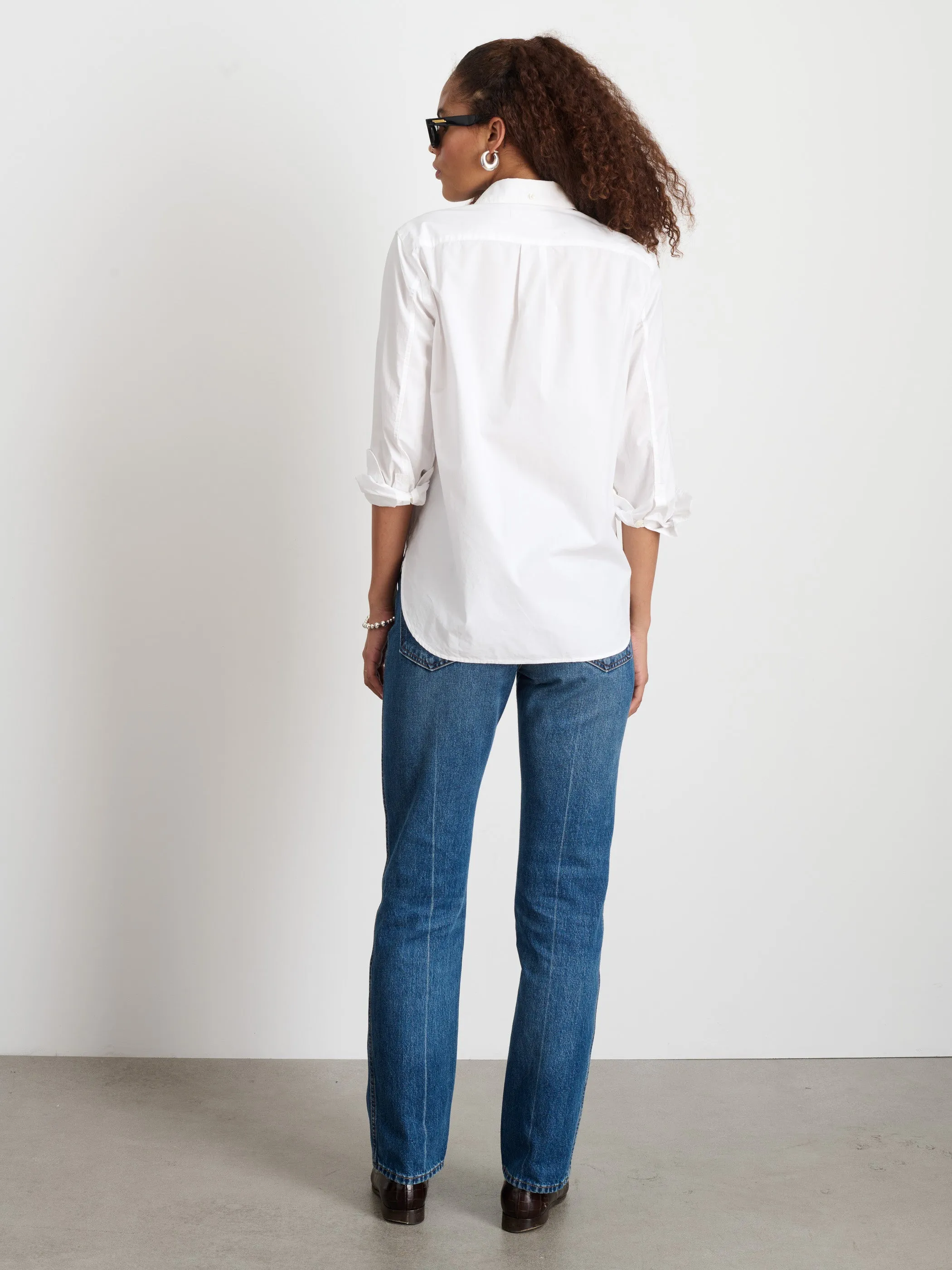 Val Shirt in Poplin sold by Alex Mill product image thumbnail 5