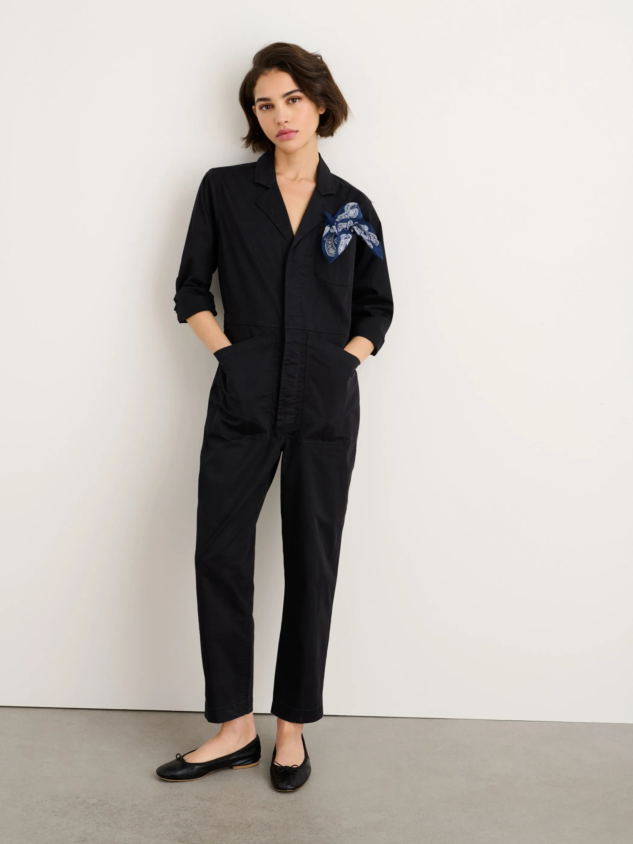 Standard Jumpsuit in Cotton Twill sold by Alex Mill product image thumbnail 3