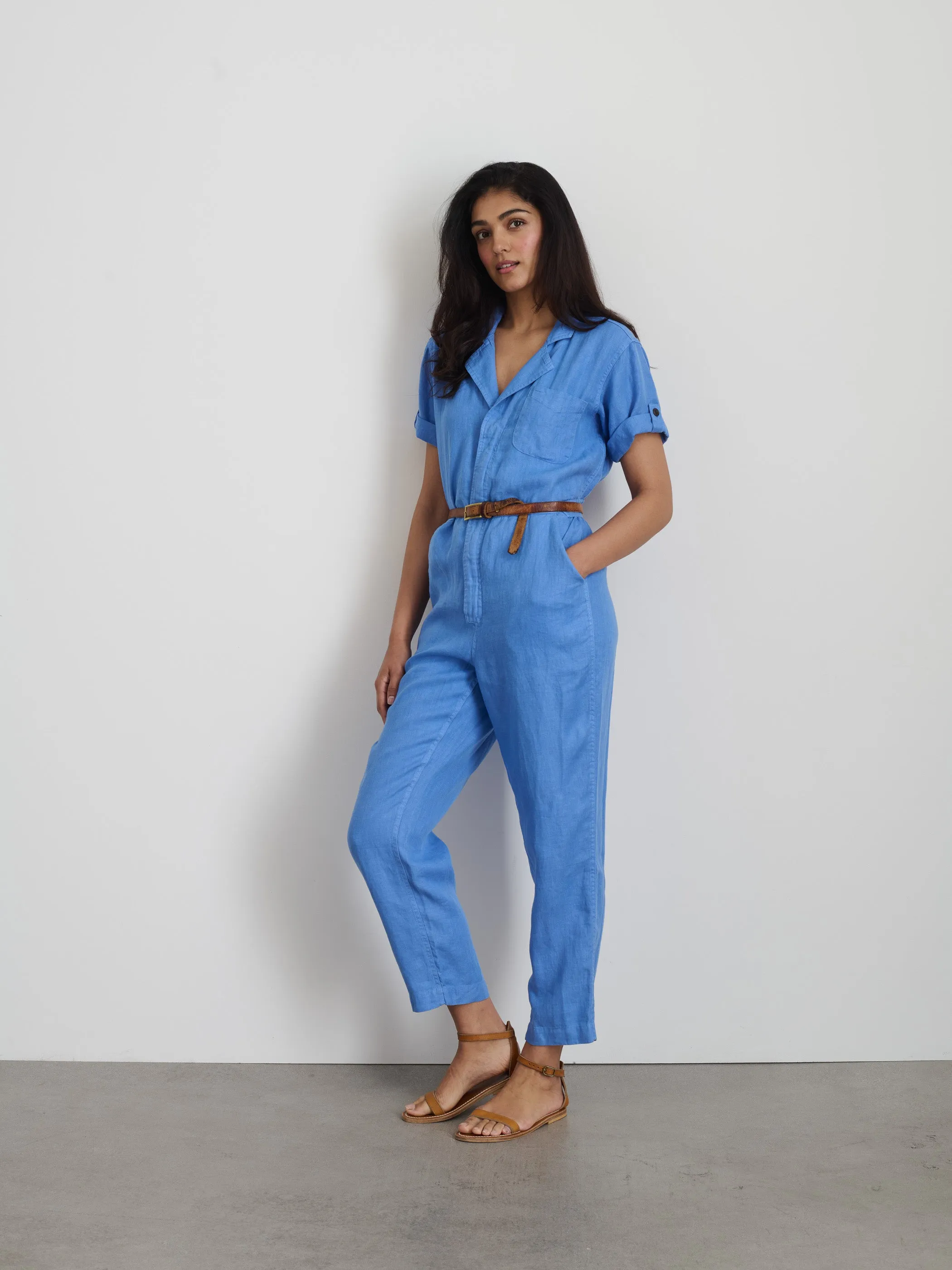 Jumpsuit in Linen sold by Alex Mill product image thumbnail 4
