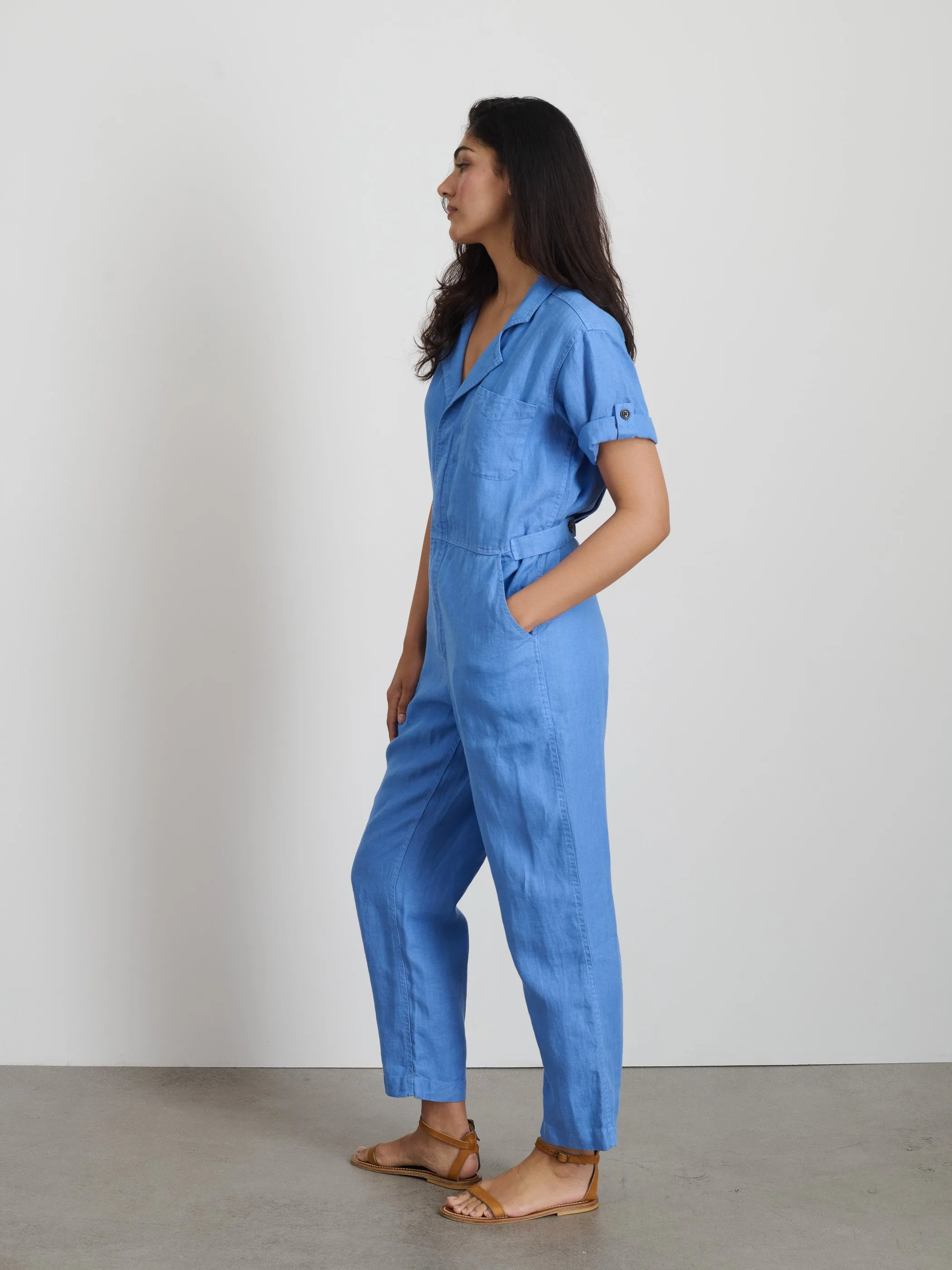 Jumpsuit in Linen sold by Alex Mill product image thumbnail 5