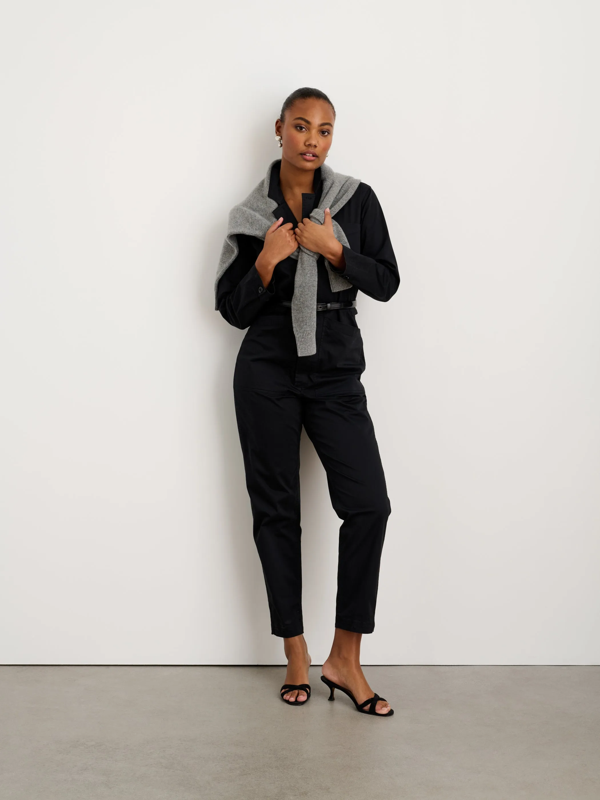 Standard Jumpsuit in Long Inseam sold by Alex Mill product image thumbnail 4