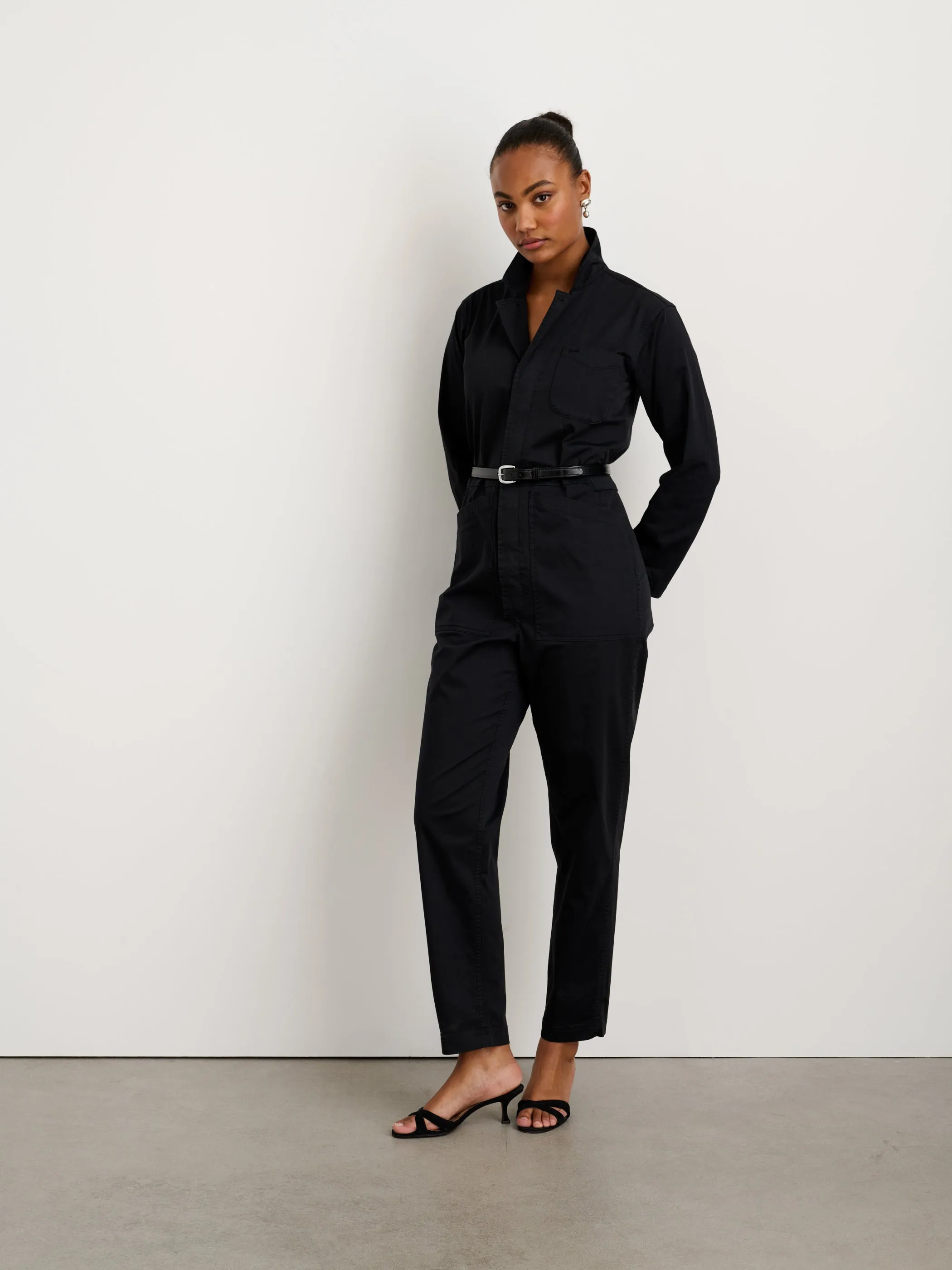 Standard Jumpsuit in Long Inseam sold by Alex Mill product image thumbnail 3