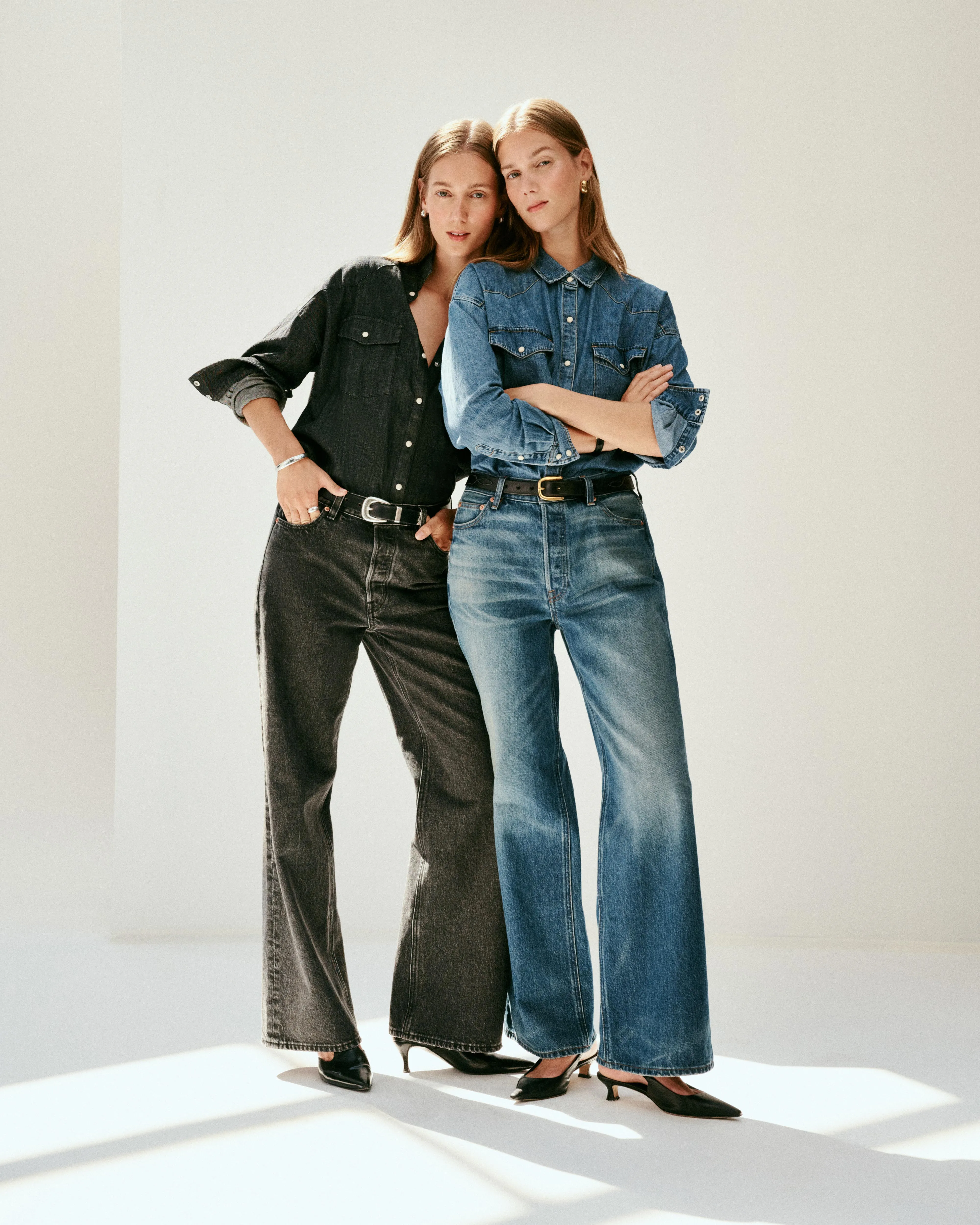 Alek Relaxed Wide Leg Jean sold by Alex Mill product image thumbnail 2