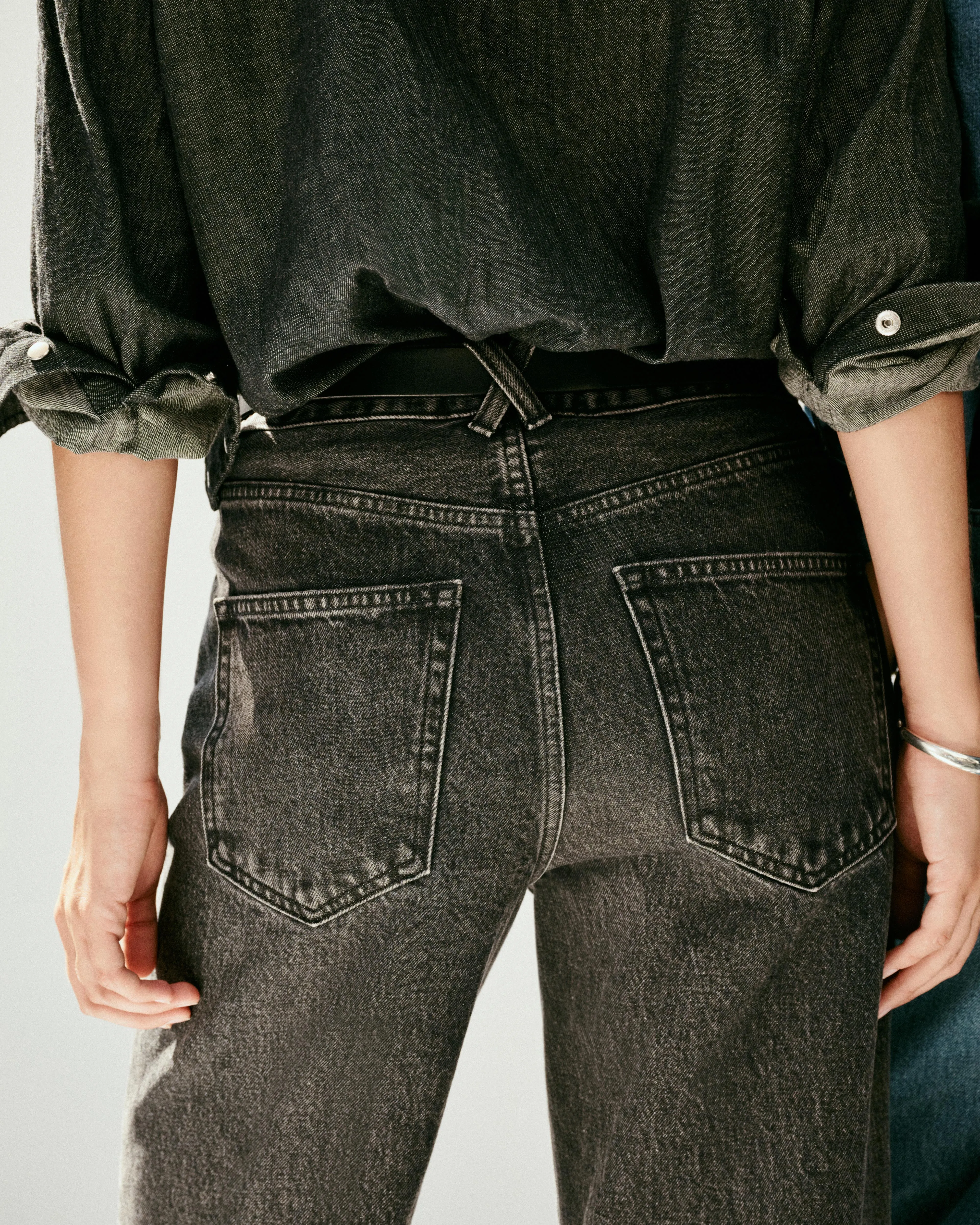 Alek Relaxed Wide Leg Jean sold by Alex Mill product image thumbnail 4