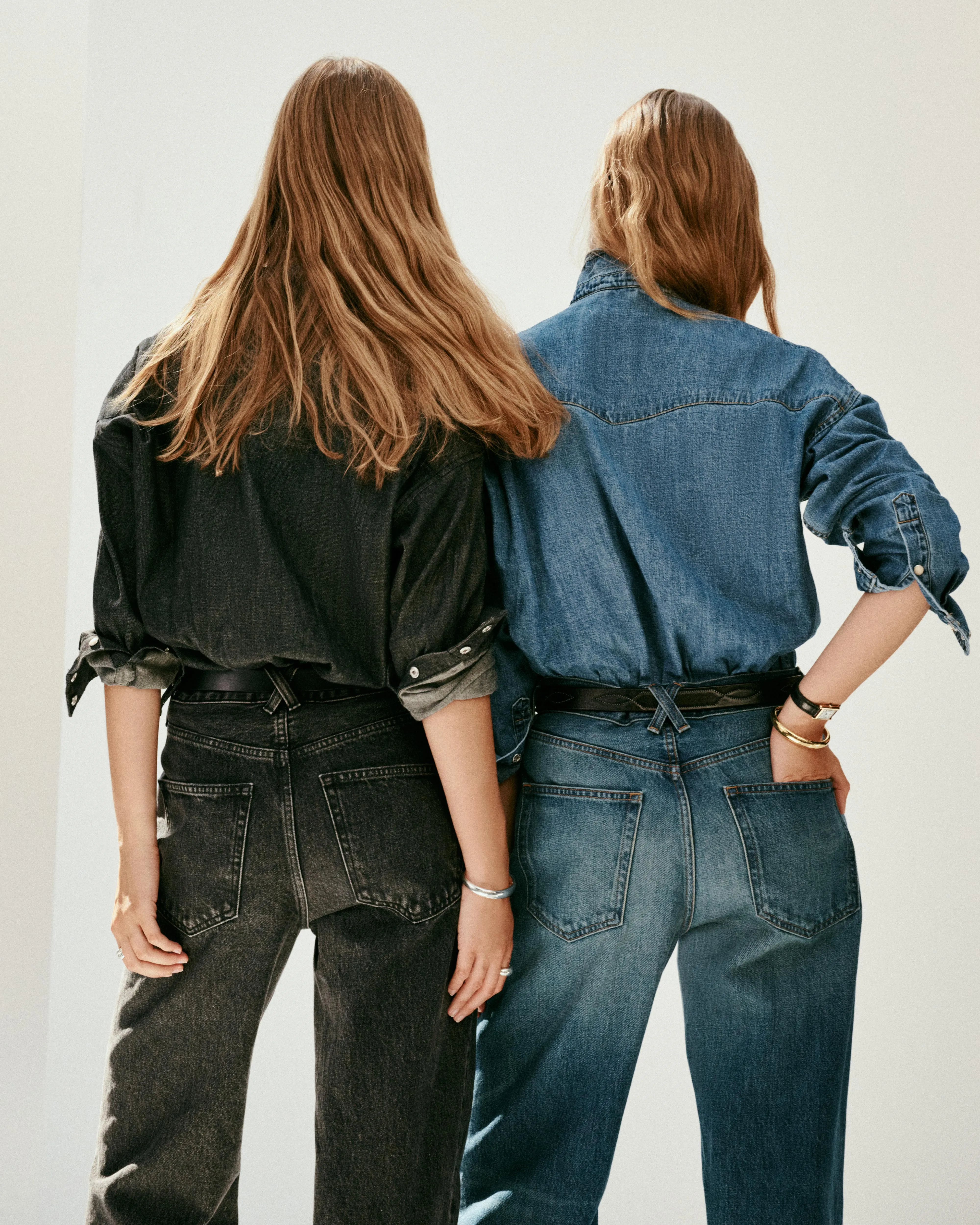 Alek Relaxed Wide Leg Jean sold by Alex Mill product image thumbnail 3