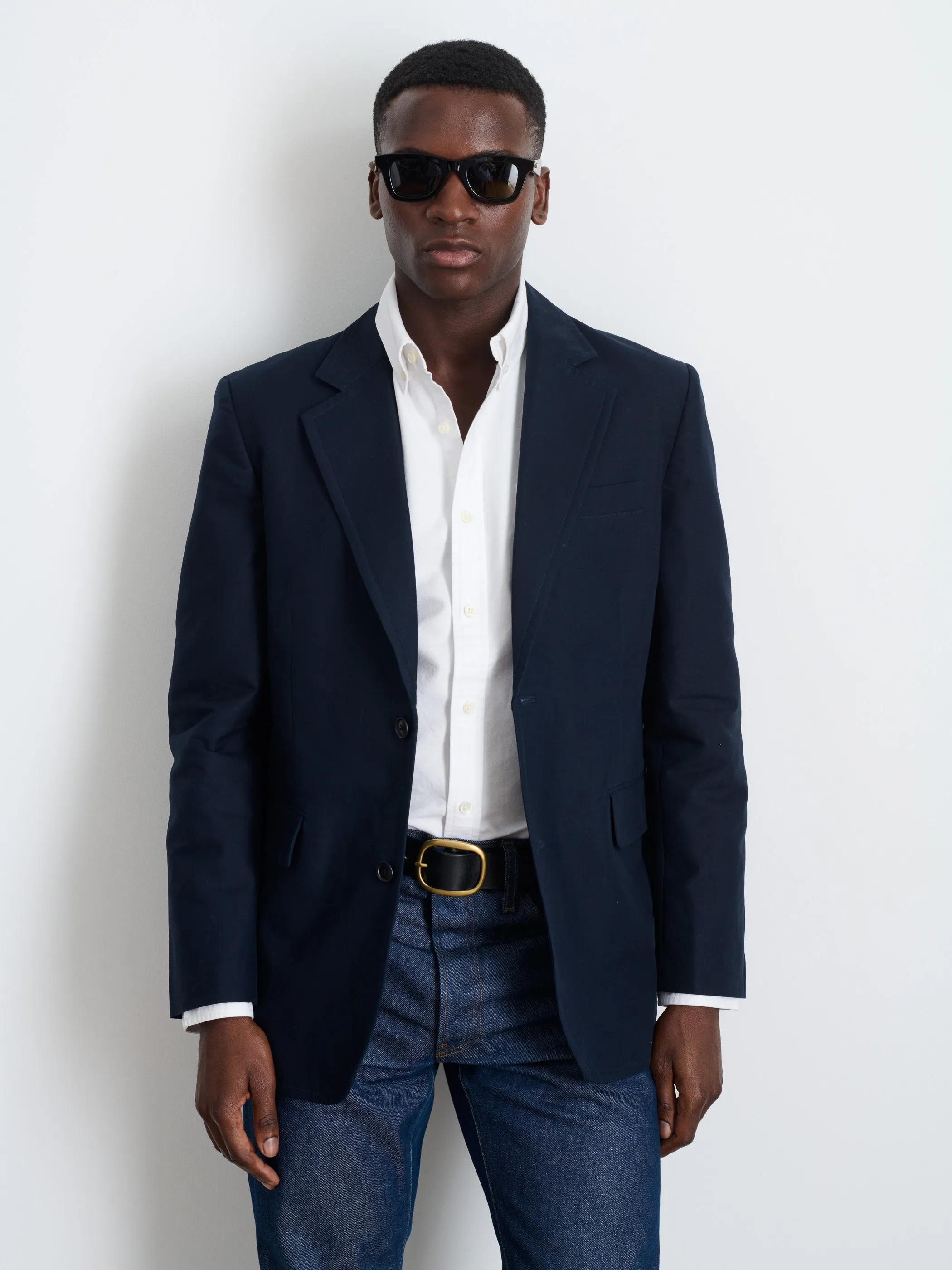 Grant Blazer In Cotton Twill sold by Alex Mill product image thumbnail 4