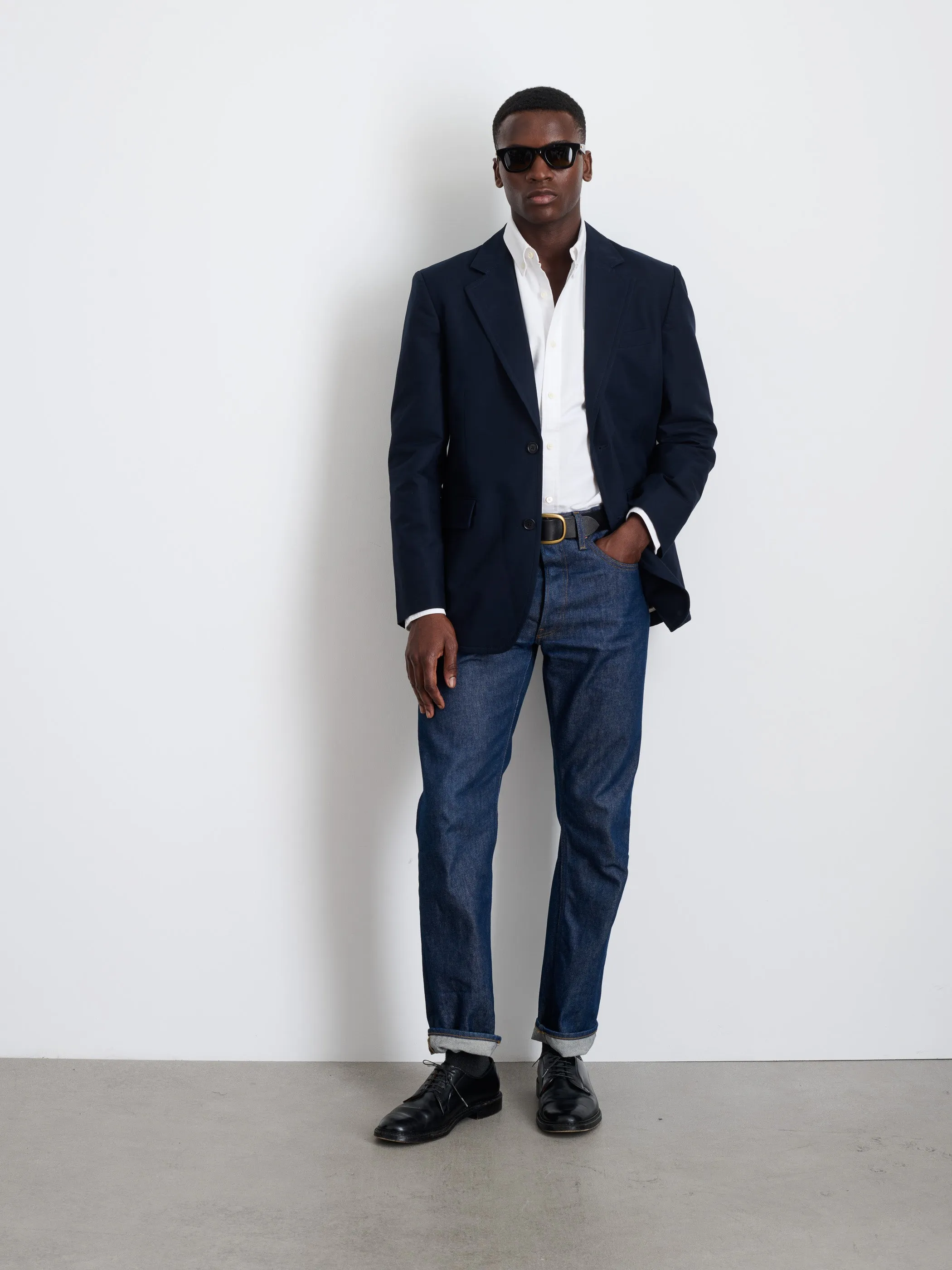 Grant Blazer In Cotton Twill sold by Alex Mill product image thumbnail 2