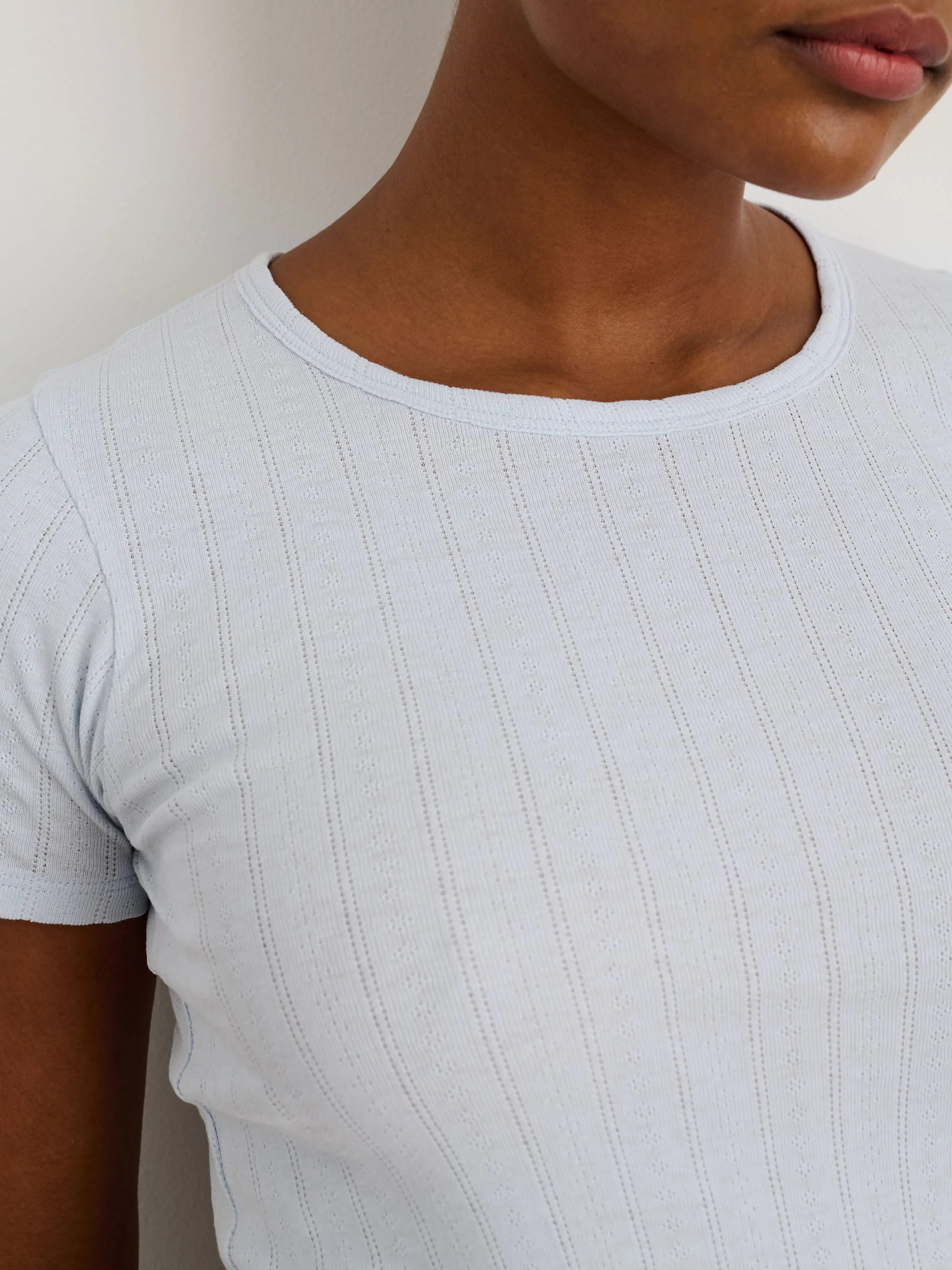 Remy Pointelle Tee sold by Alex Mill product image thumbnail 4