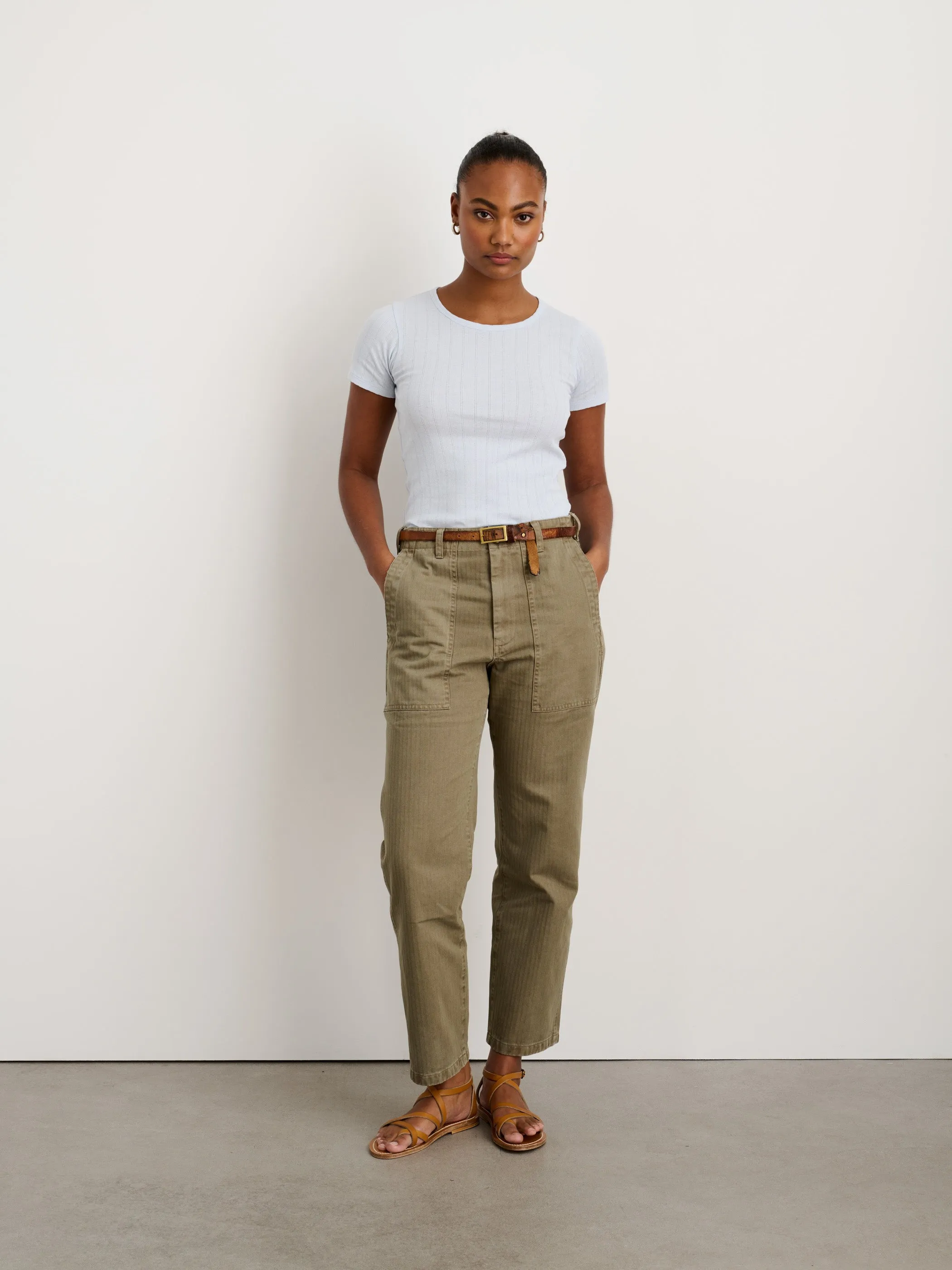 Remy Pointelle Tee sold by Alex Mill product image thumbnail 2