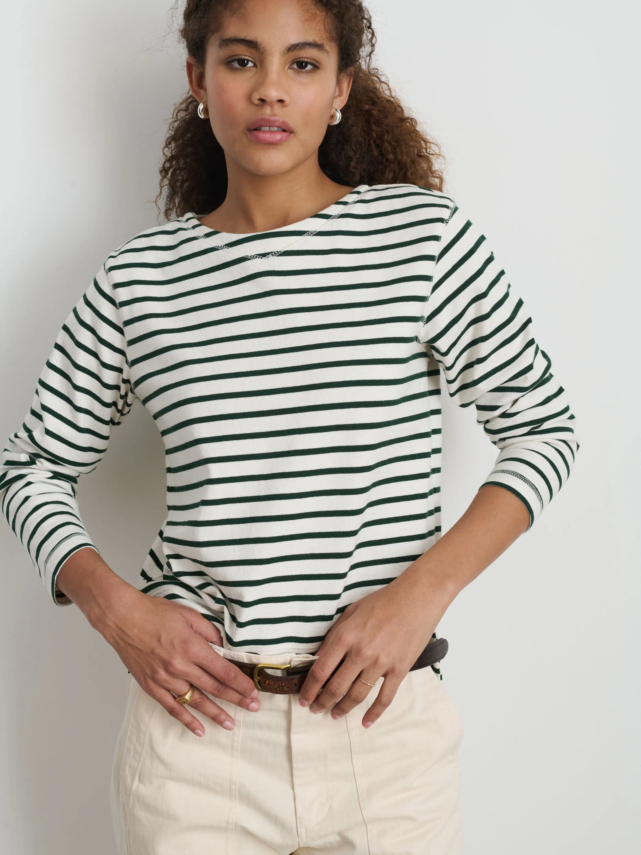 Lakeside Striped Tee sold by Alex Mill product image thumbnail 2