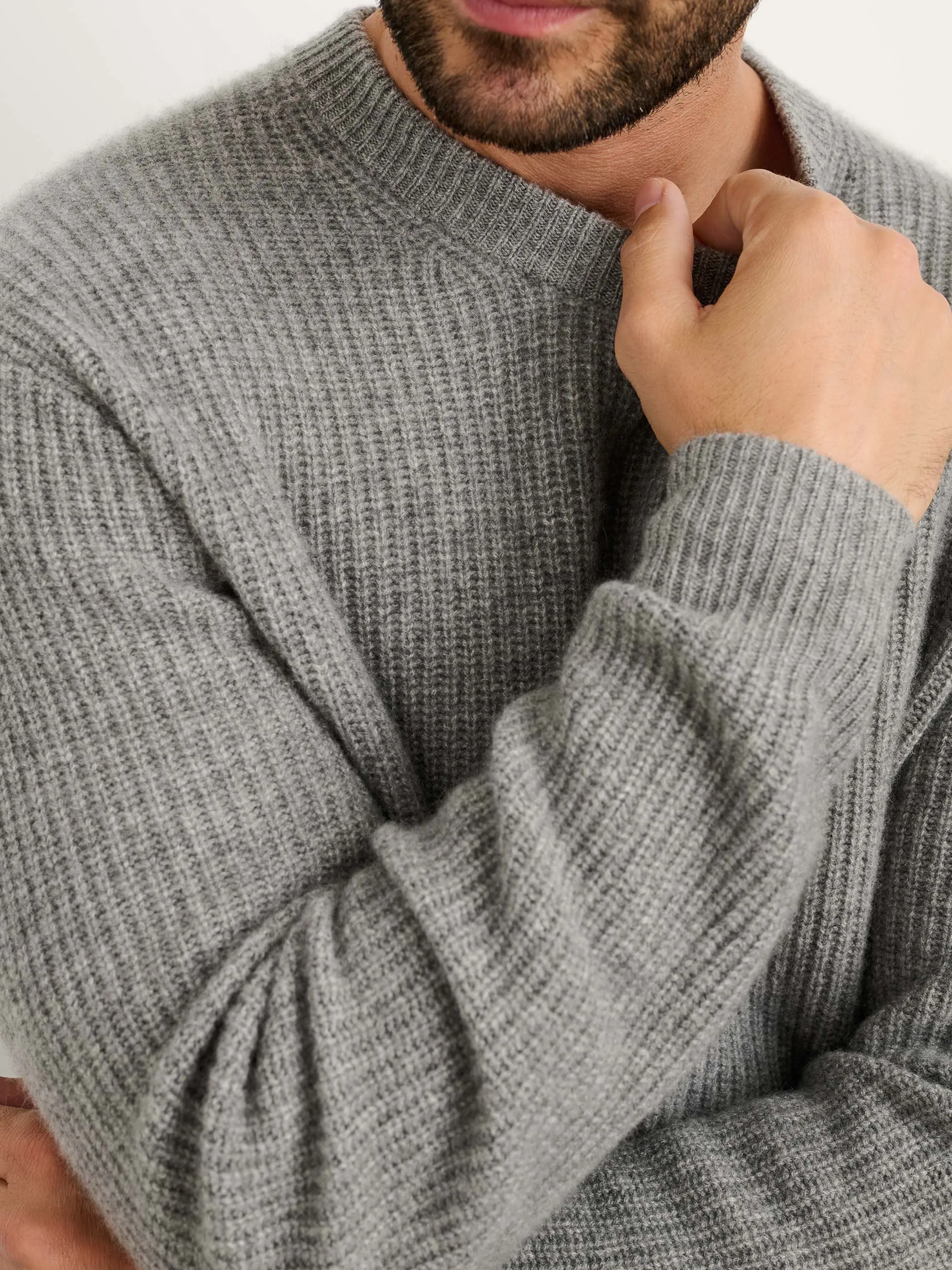 Jordan Sweater in Washed Cashmere sold by Alex Mill product image thumbnail 5