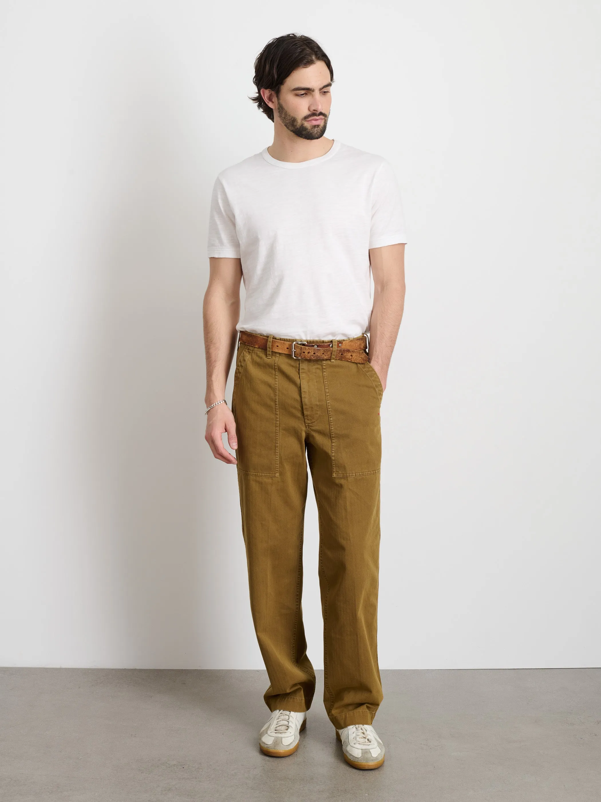 Field Pant in Herringbone sold by Alex Mill product image thumbnail 2