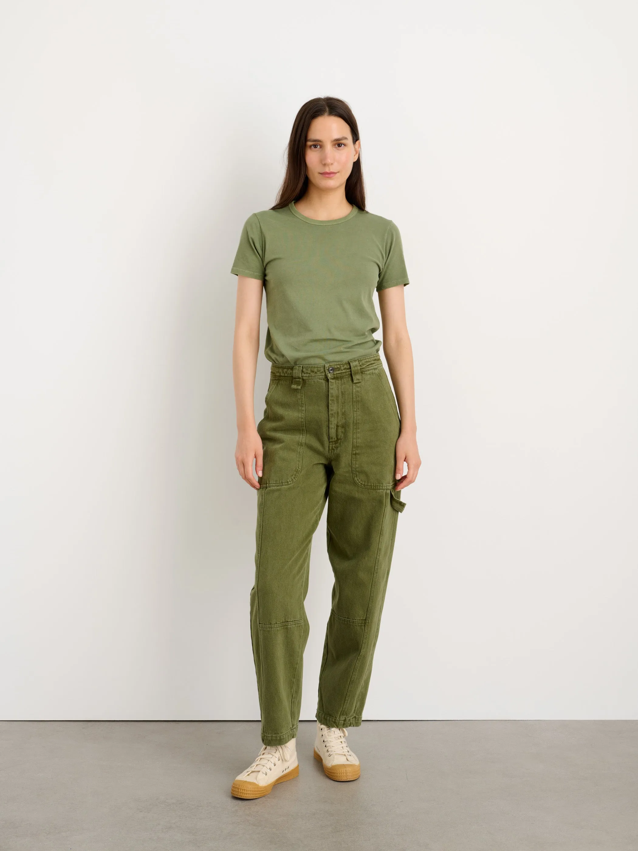 Phoebe Pant in Recycled Denim sold by Alex Mill product image thumbnail 2