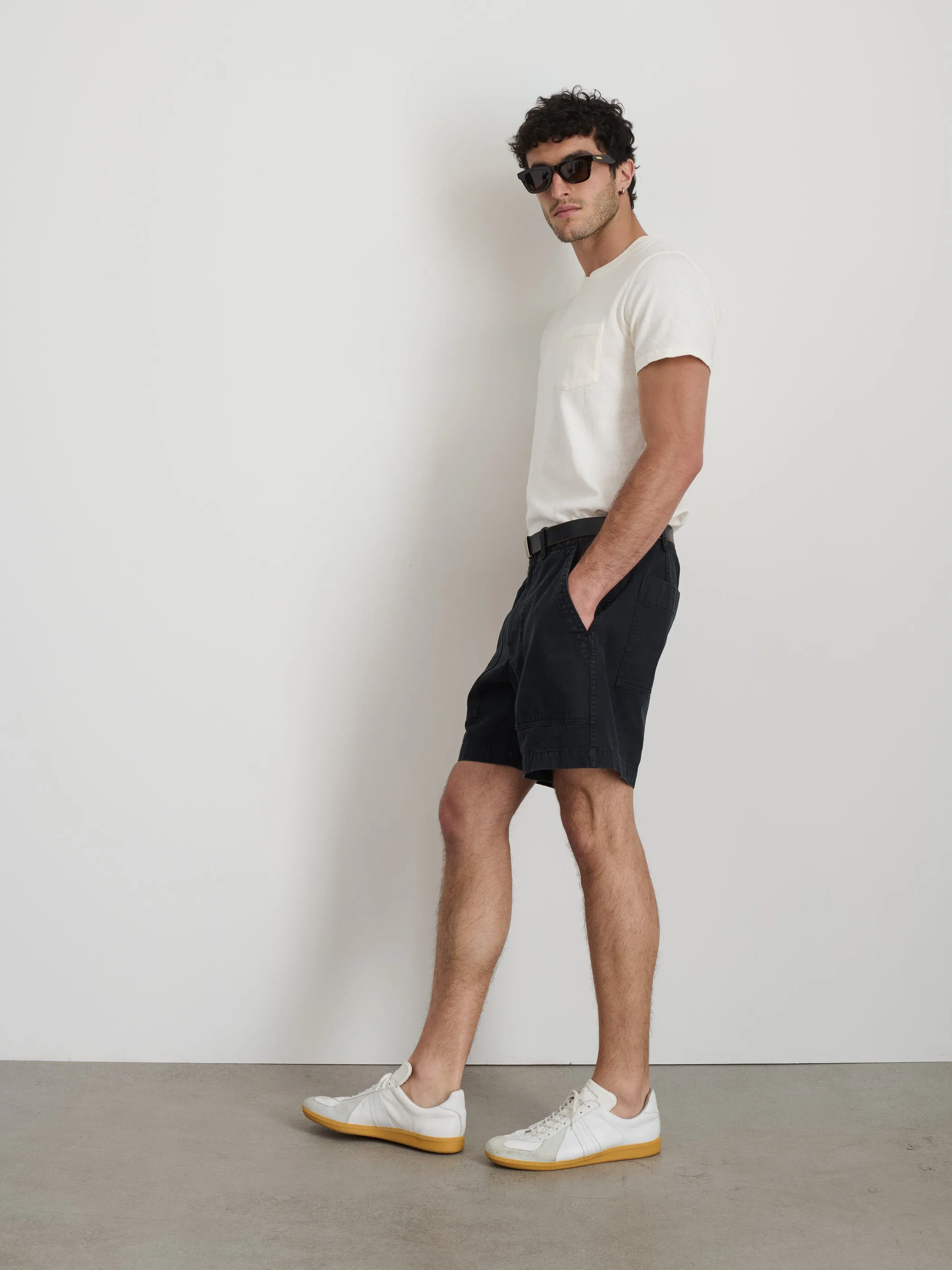 Field Short In Herringbone sold by Alex Mill product image thumbnail 4