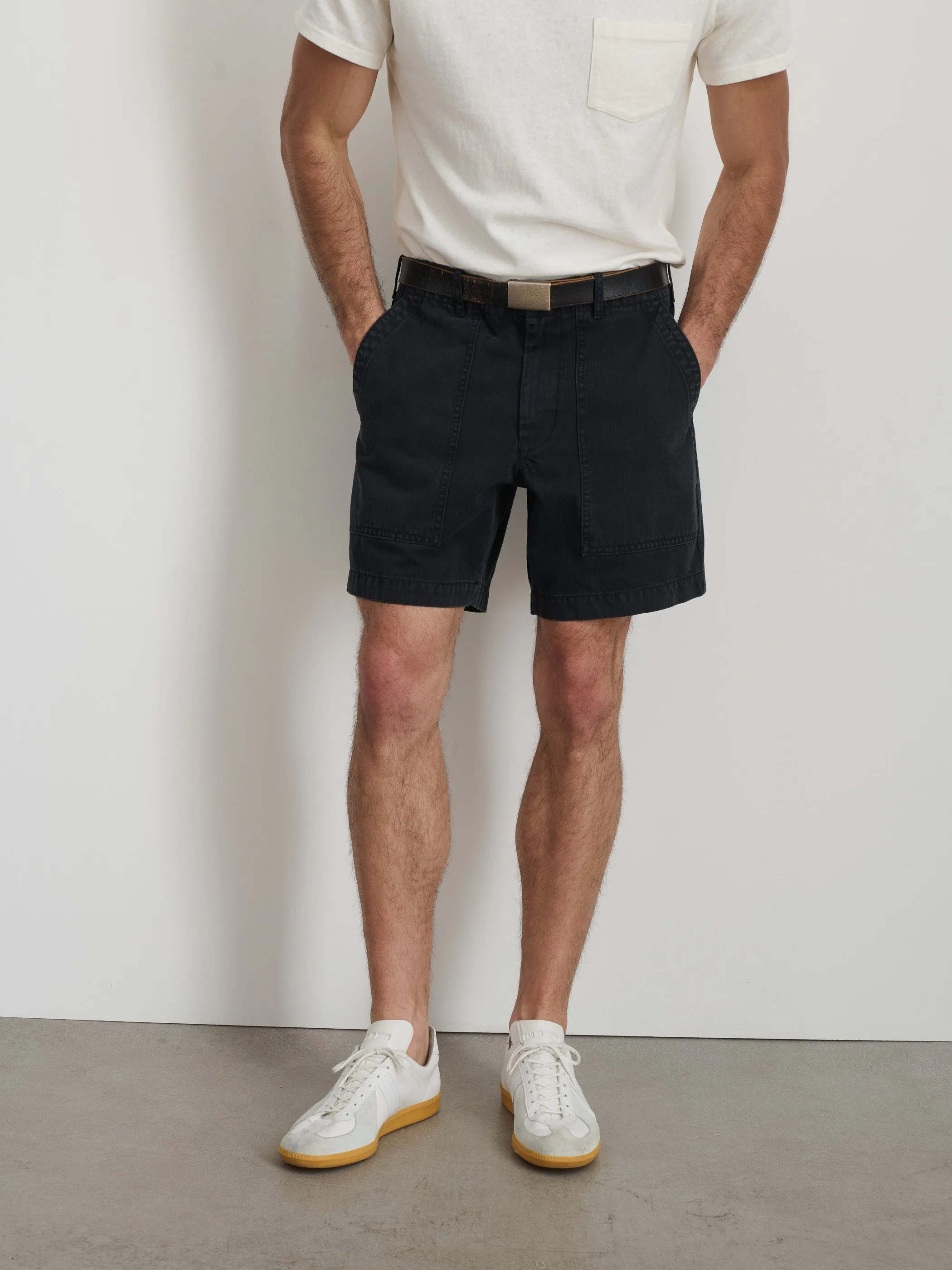 Field Short In Herringbone sold by Alex Mill product image thumbnail 3