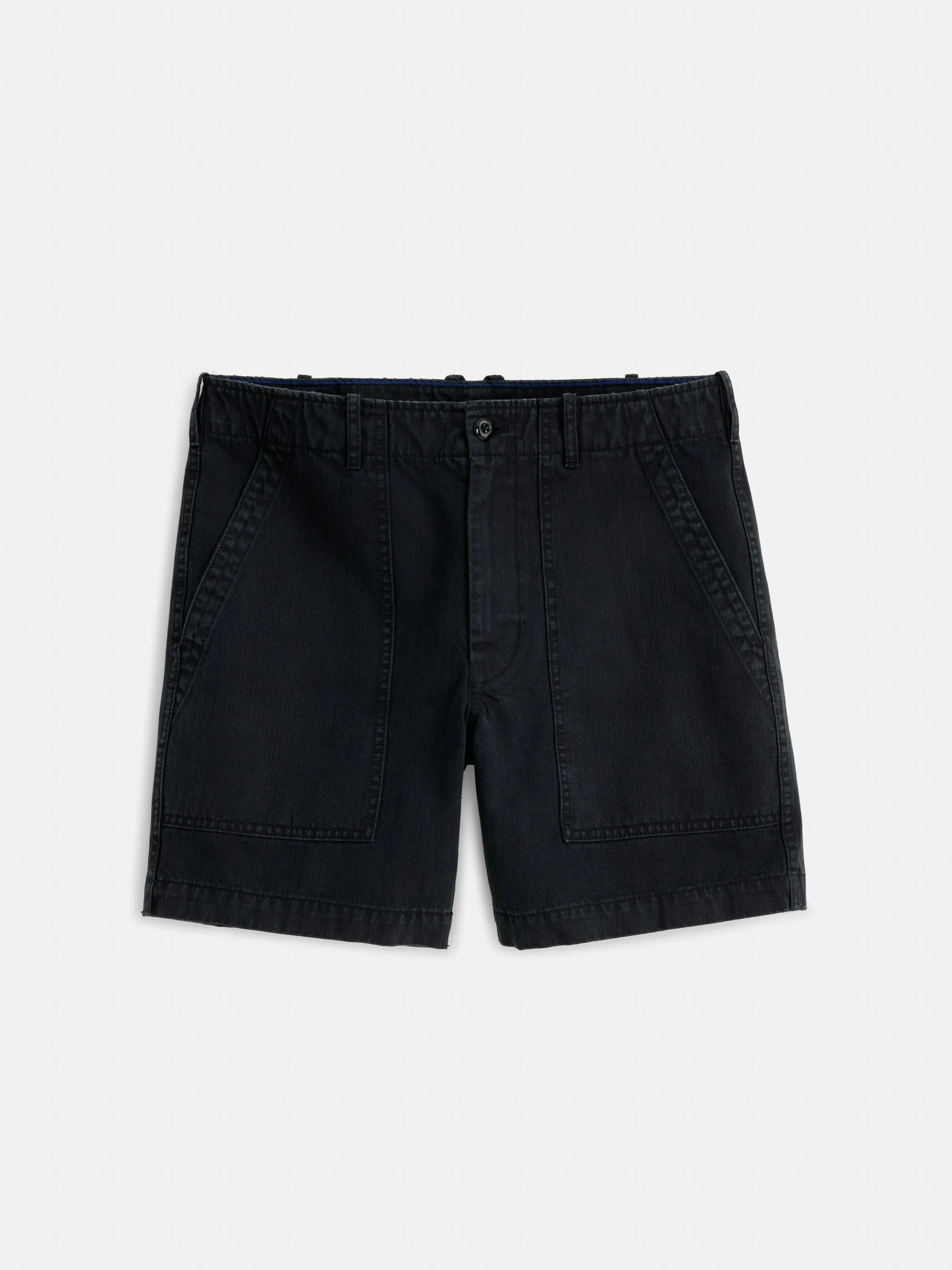 Field Short In Herringbone sold by Alex Mill