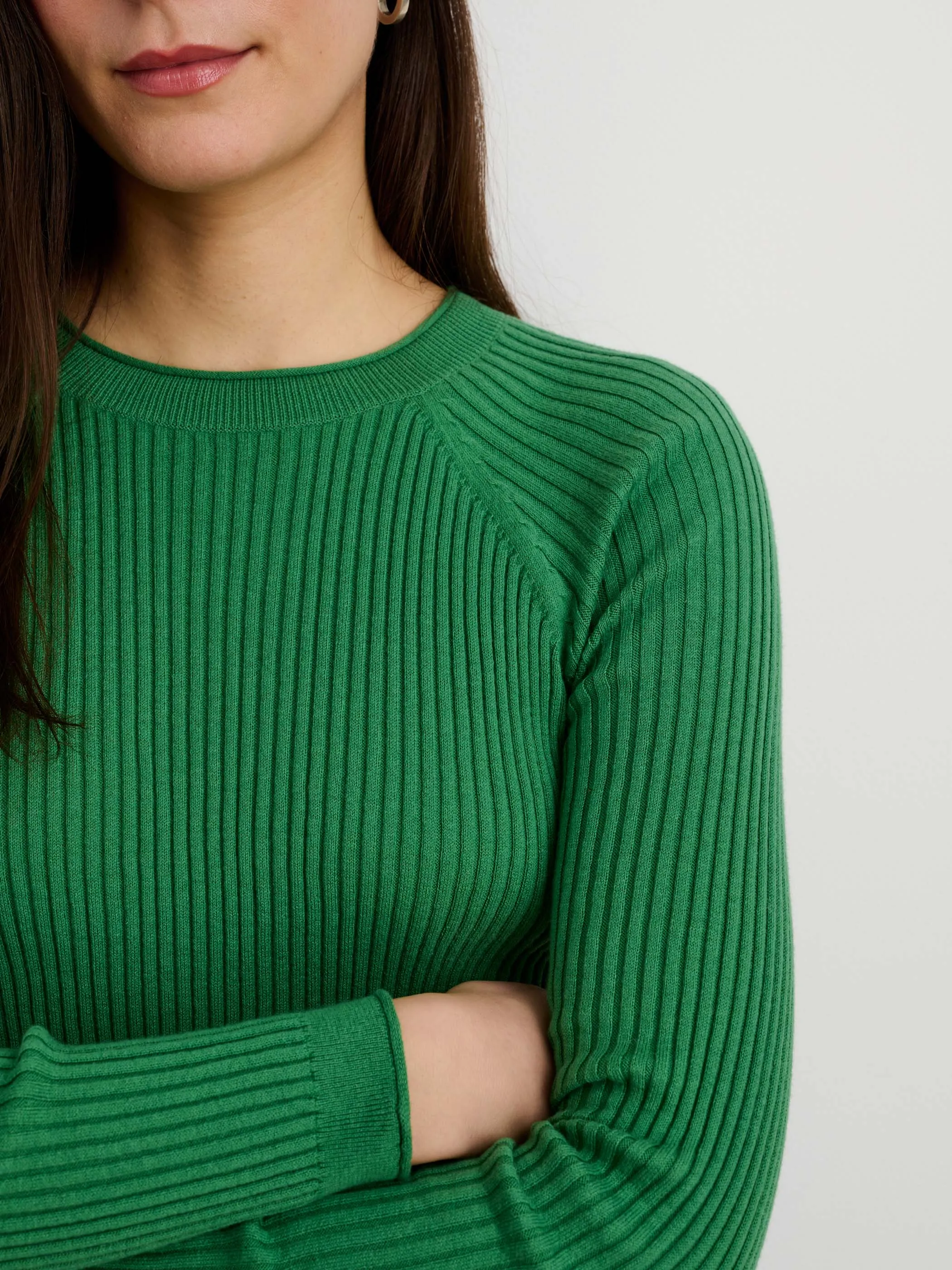 Ribbed Crewneck Sweater sold by Alex Mill product image thumbnail 4