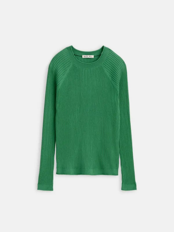 Ribbed Crewneck Sweater sold by Alex Mill