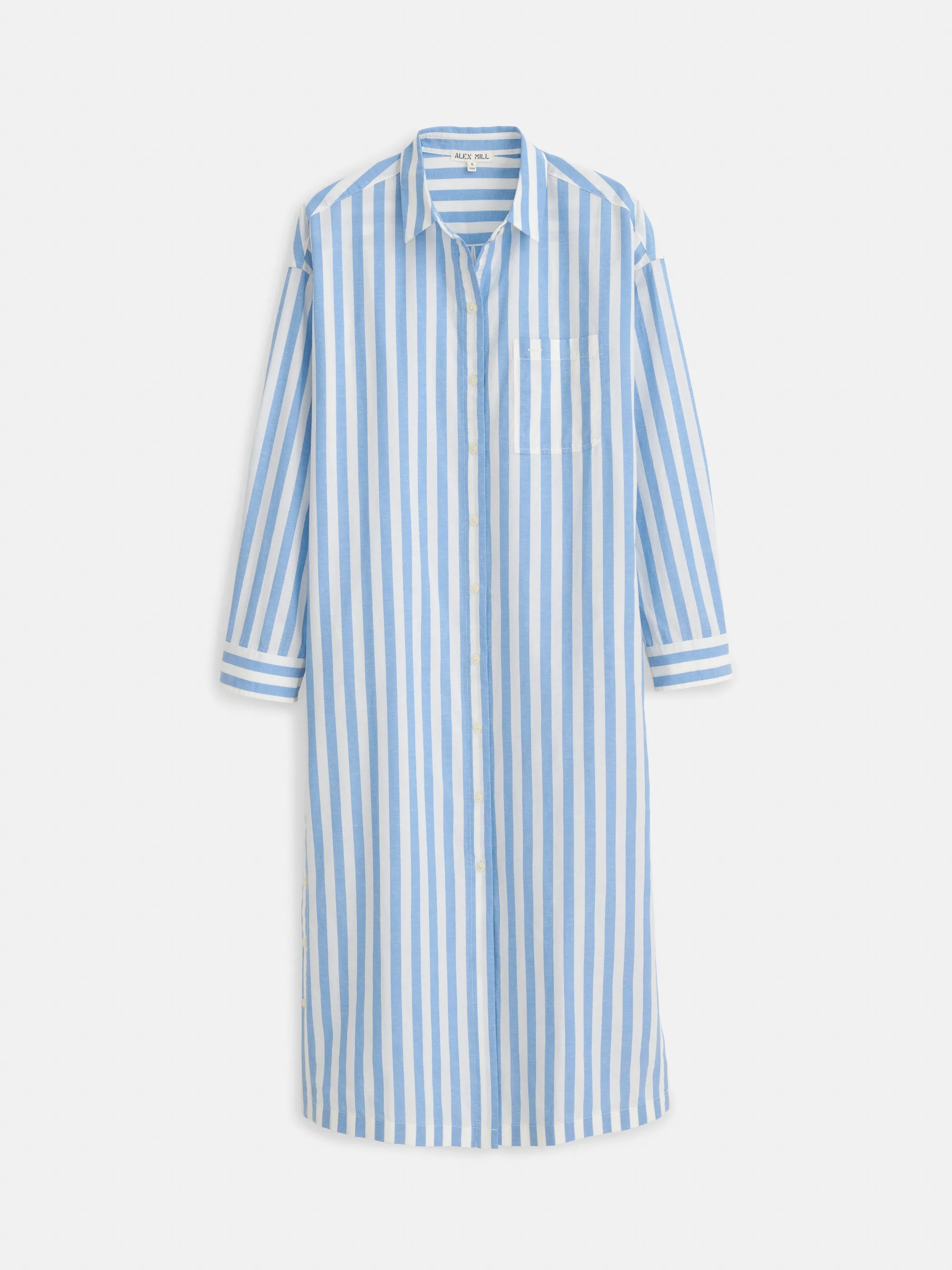 Kerry Shirtdress In Positano Stripe sold by Alex Mill