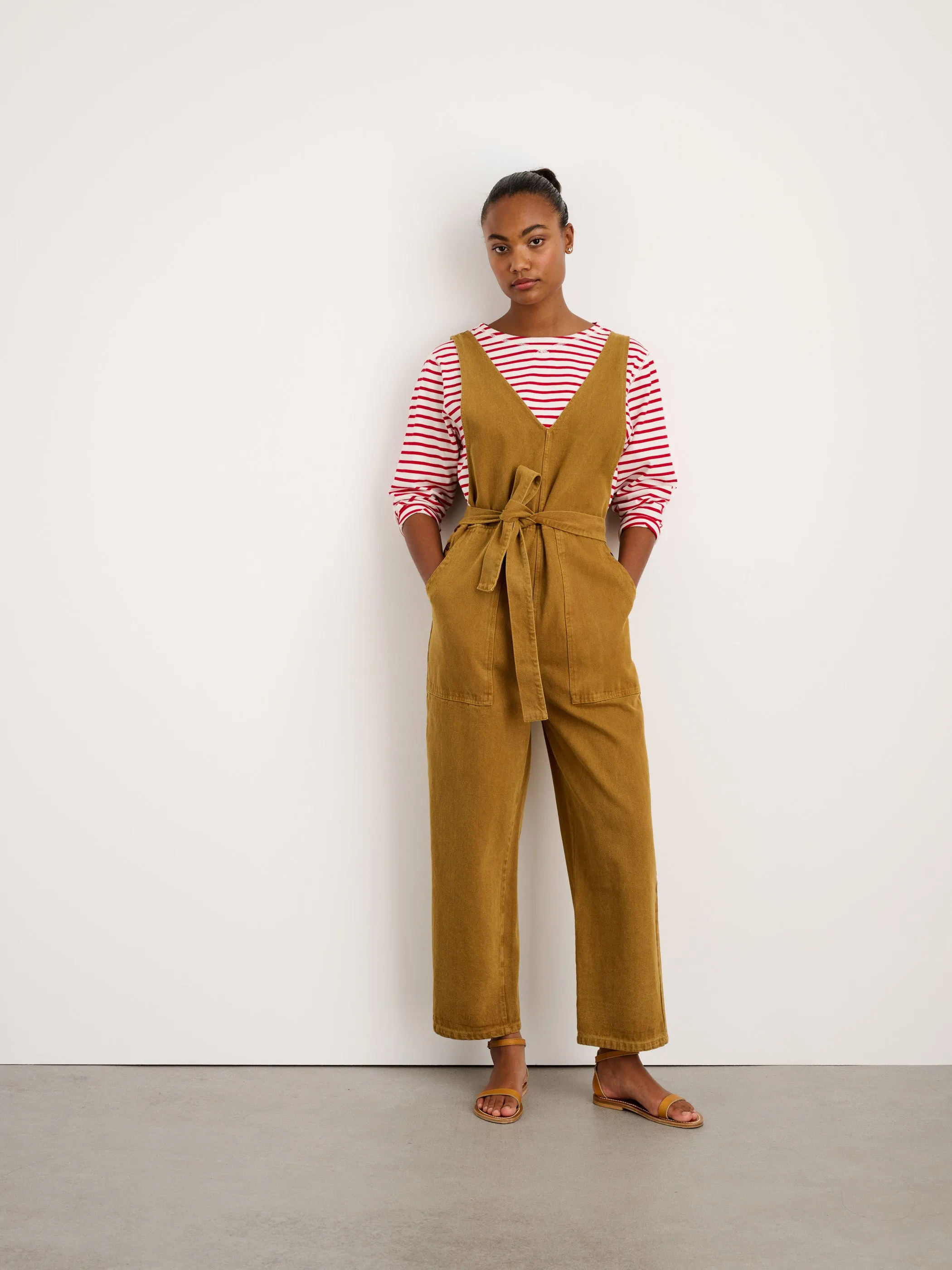 Ollie Overall in Recycled Denim sold by Alex Mill product image thumbnail 2