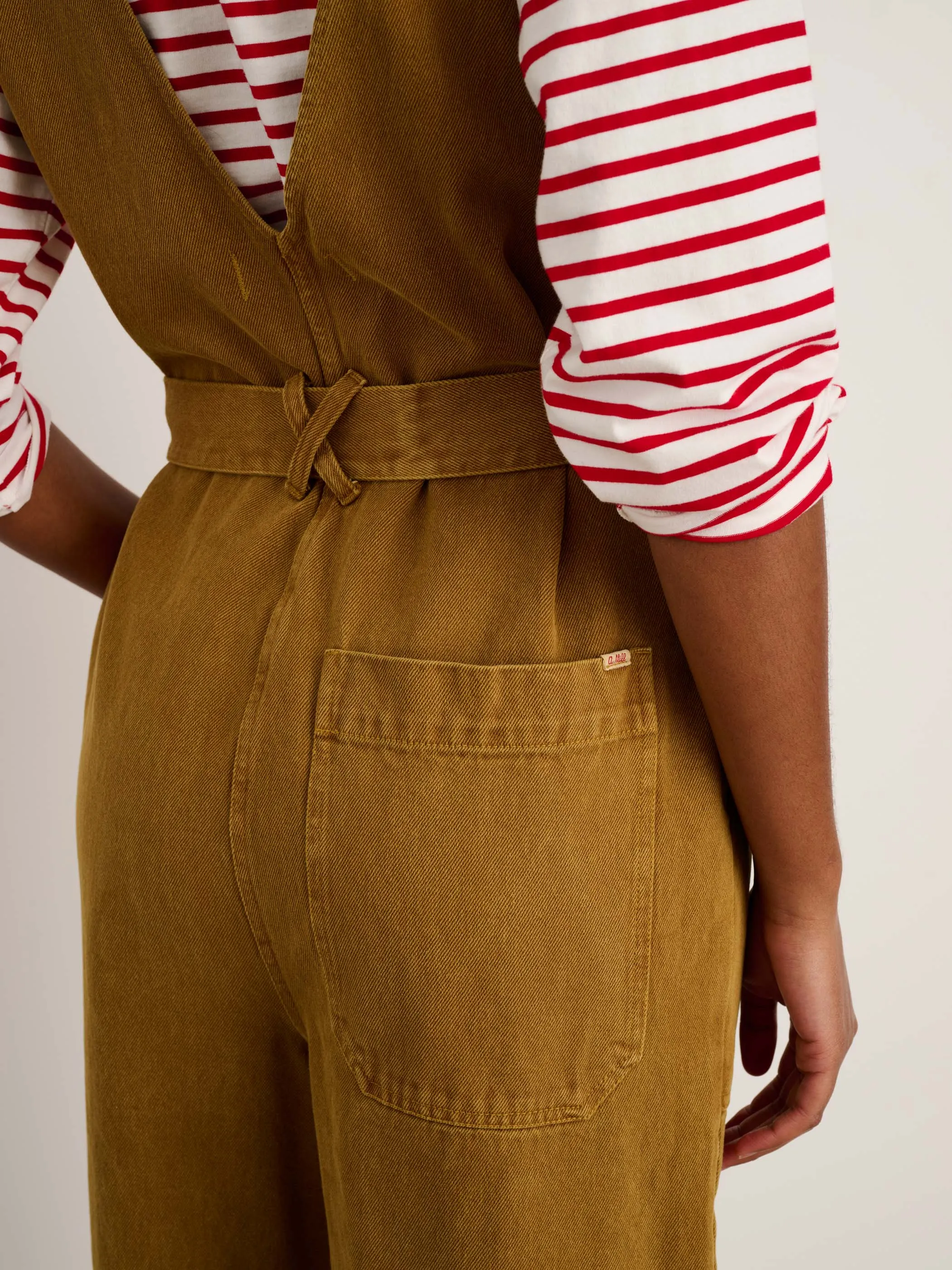 Ollie Overall in Recycled Denim sold by Alex Mill product image thumbnail 5