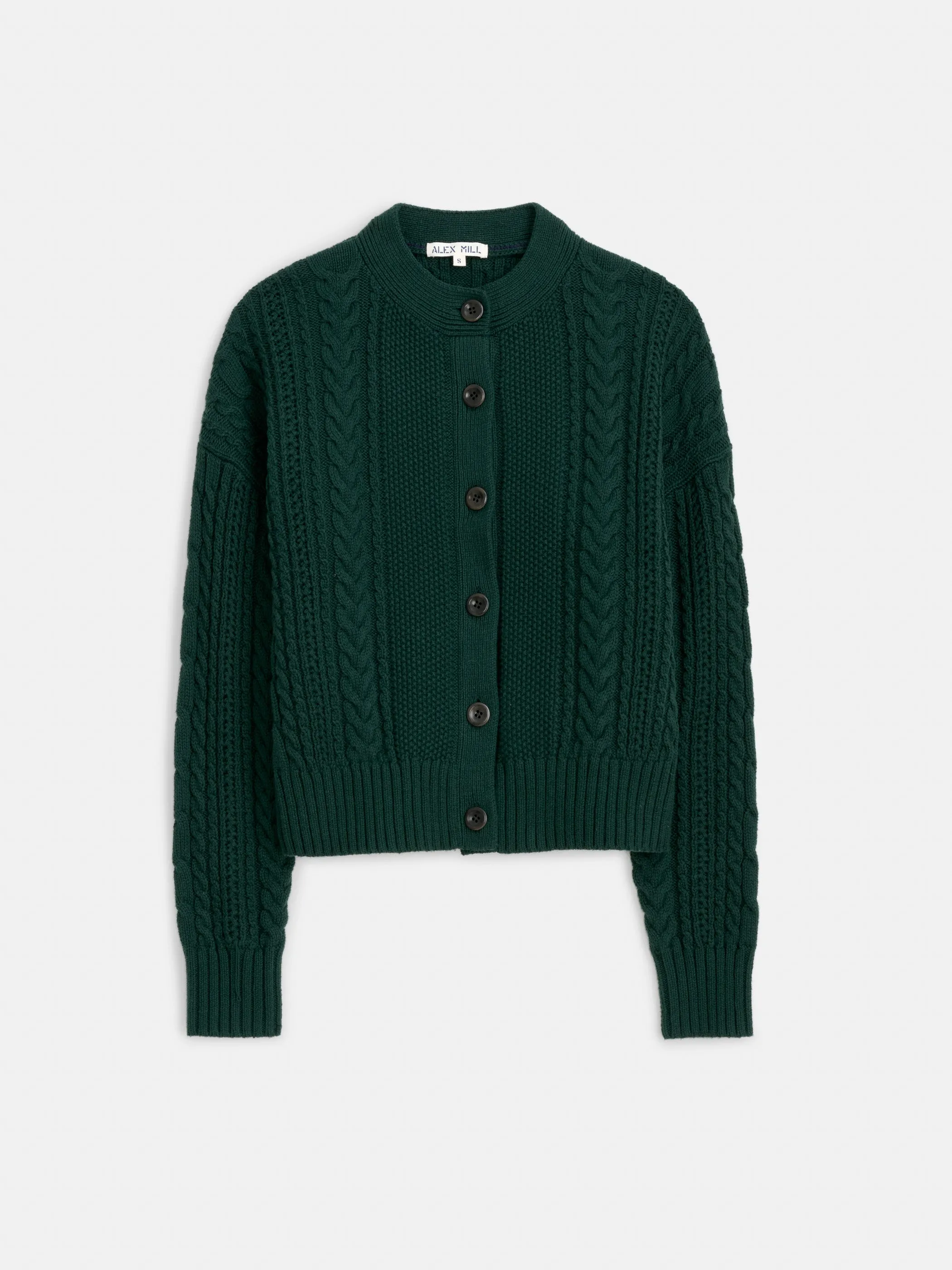 Cable Knit Nico Chunky Cardigan sold by Alex Mill
