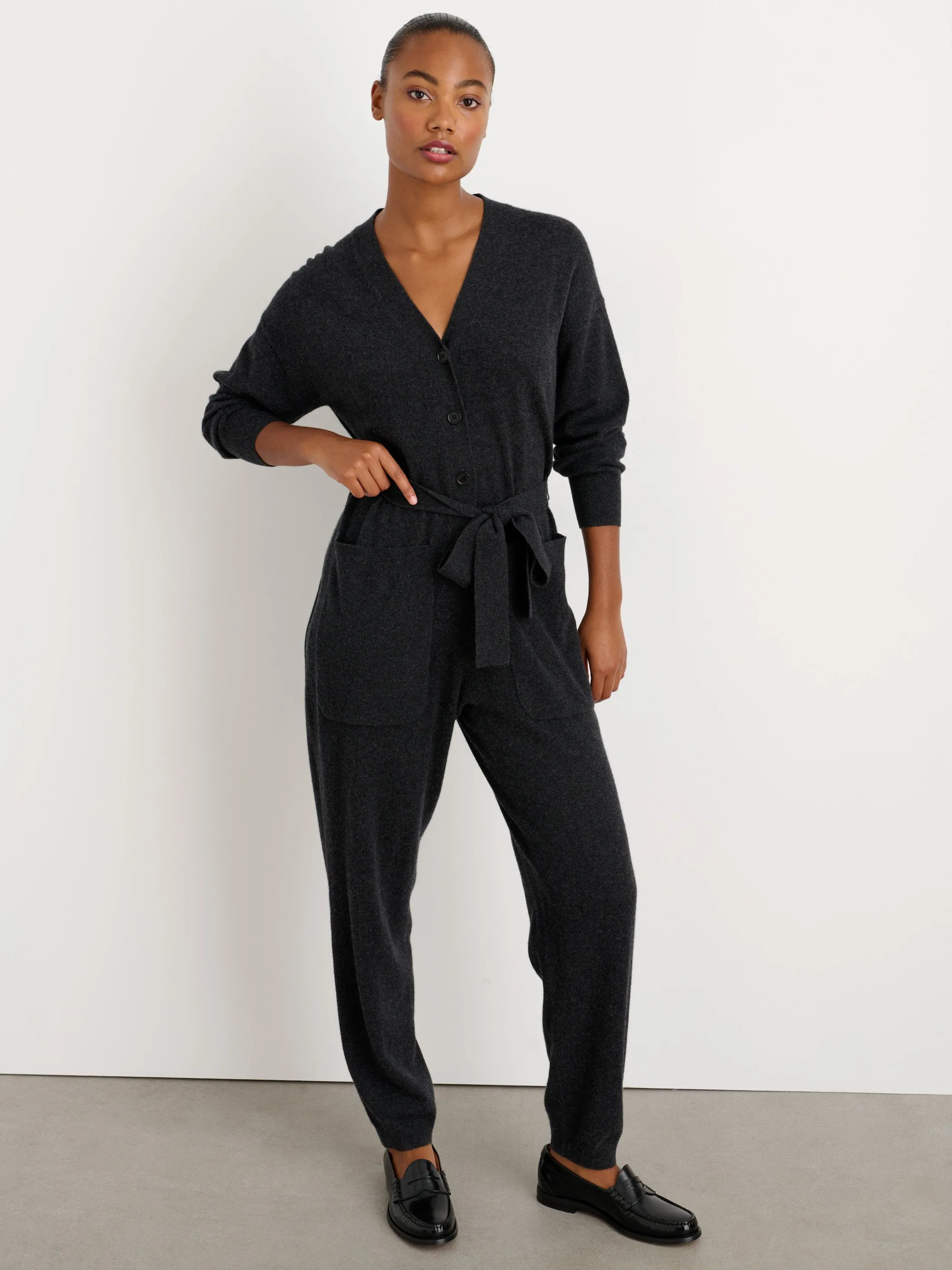 Sweater Jumpsuit in Cashmere sold by Alex Mill product image thumbnail 4