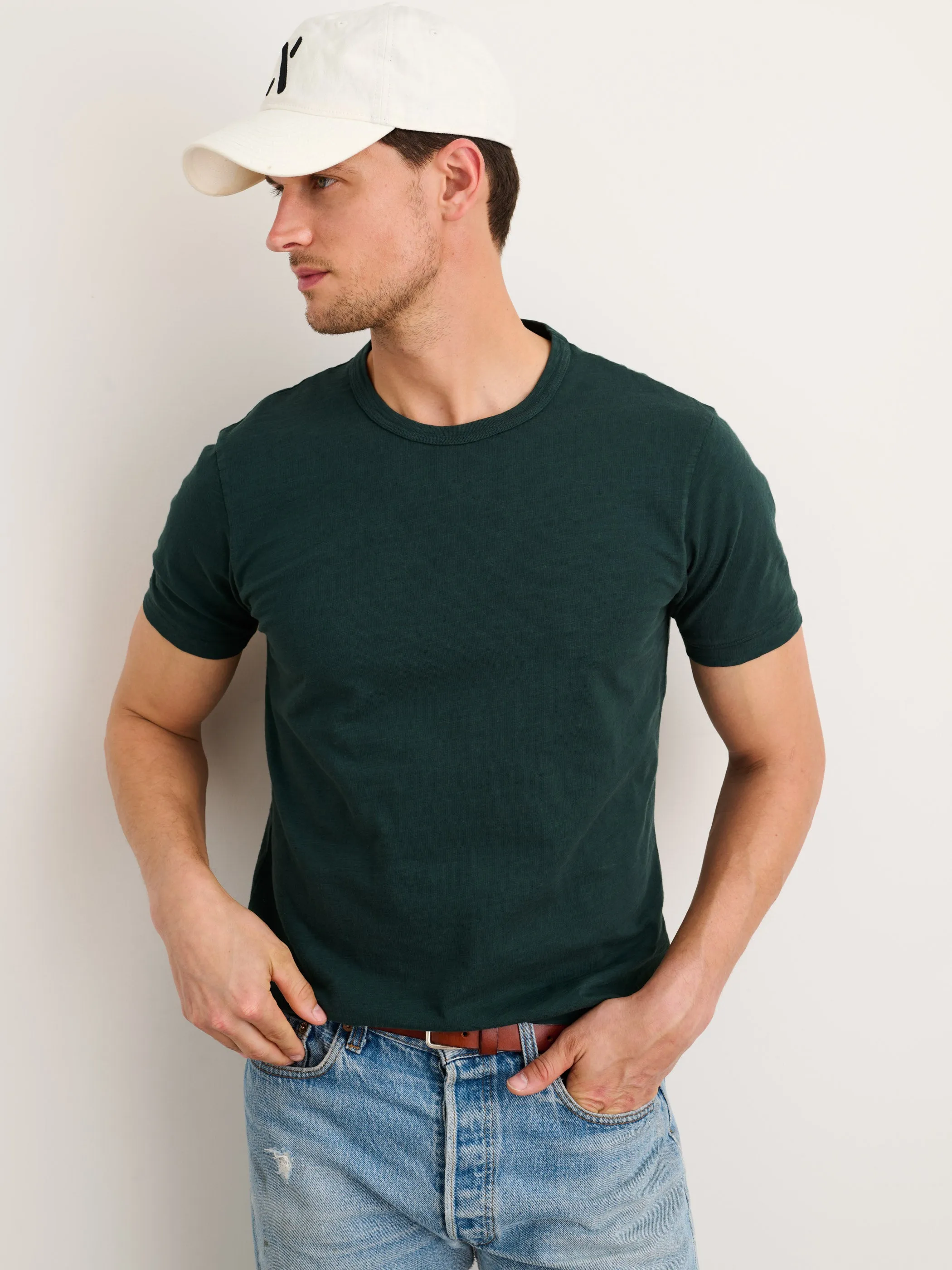 Standard Tee in Slub Cotton sold by Alex Mill product image thumbnail 3
