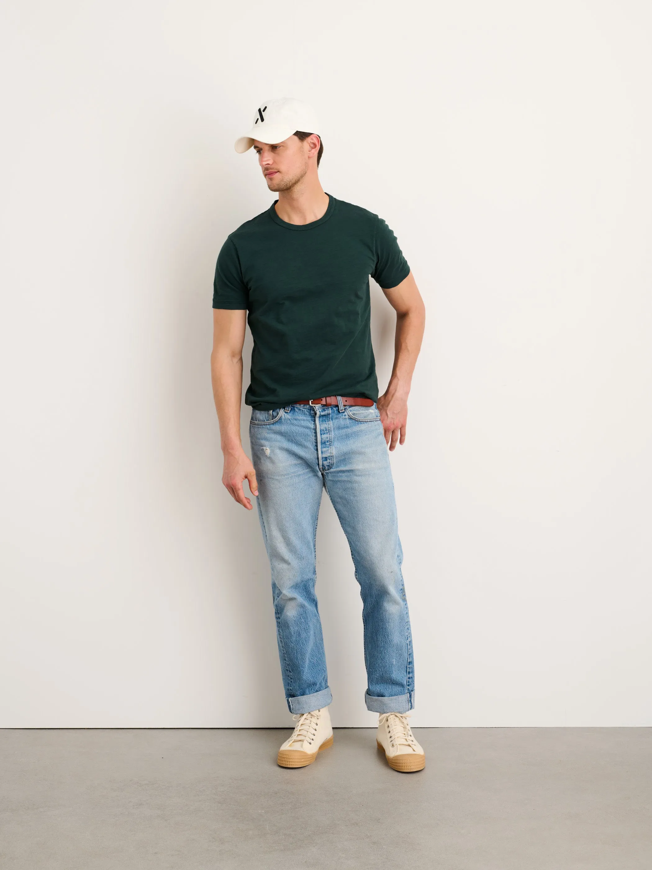 Standard Tee in Slub Cotton sold by Alex Mill product image thumbnail 2